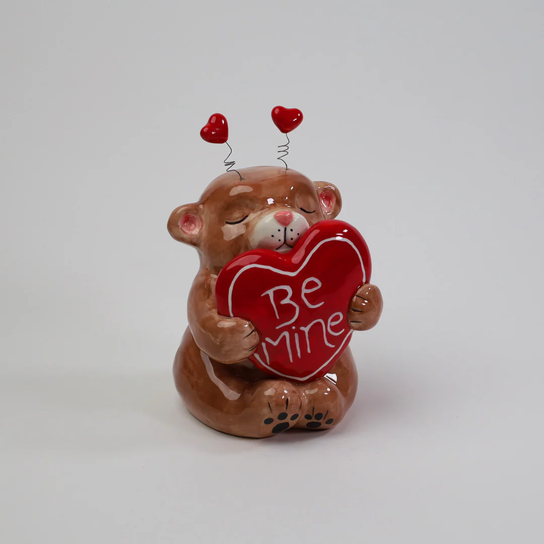 BEAR BE MINE FIGURINE - Image 2