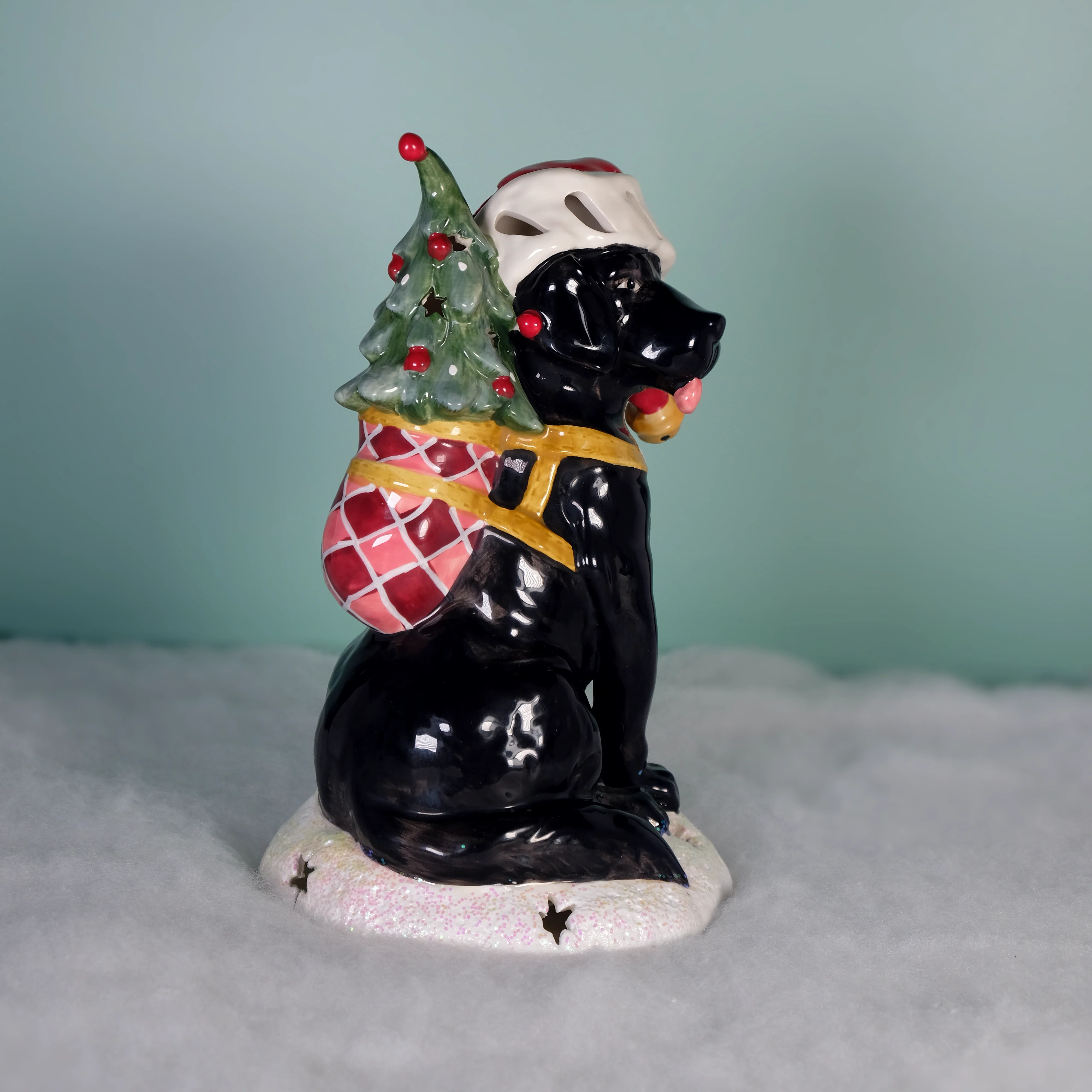 Black Lab Tealight Holder - Image 2