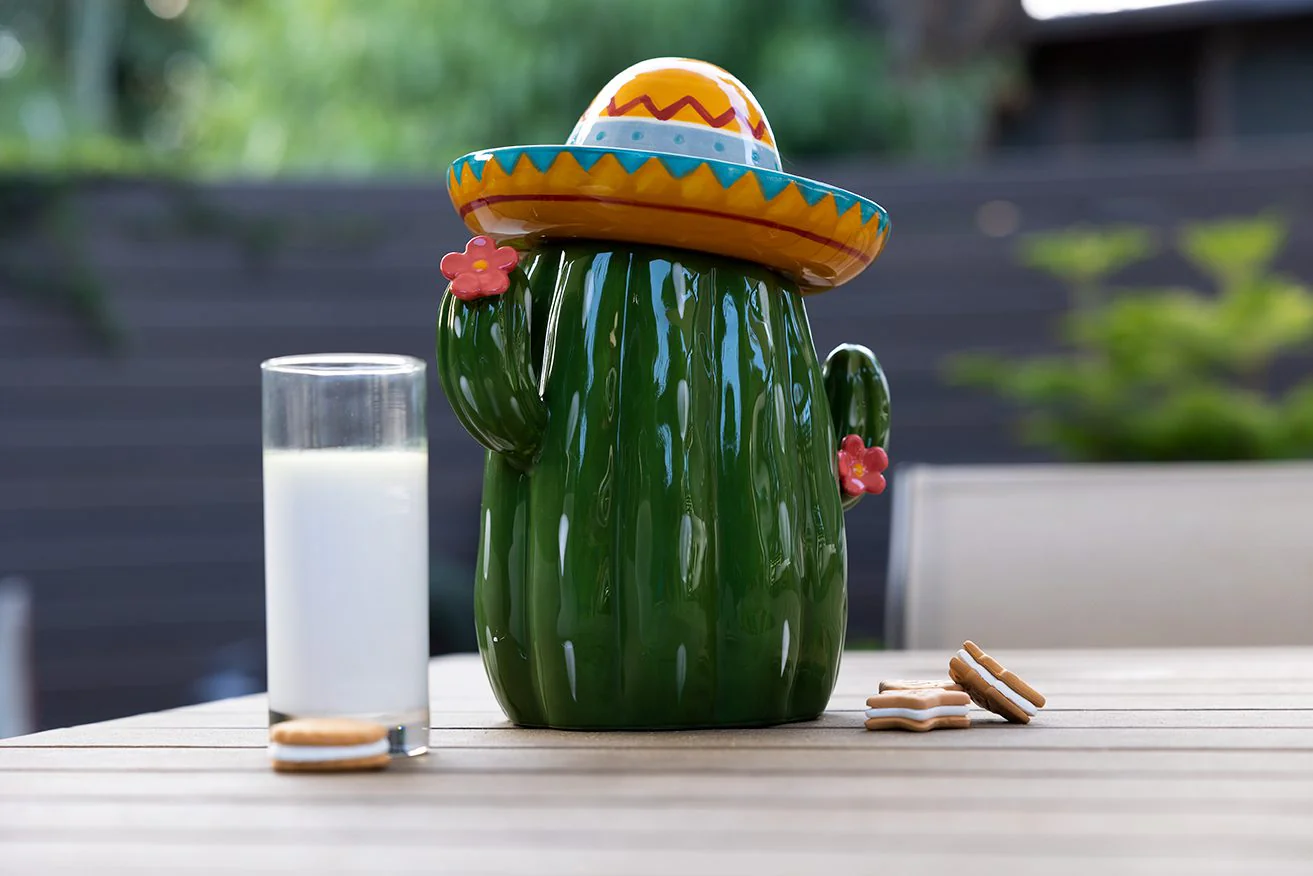 Cactus Cookie Jar - Image 2