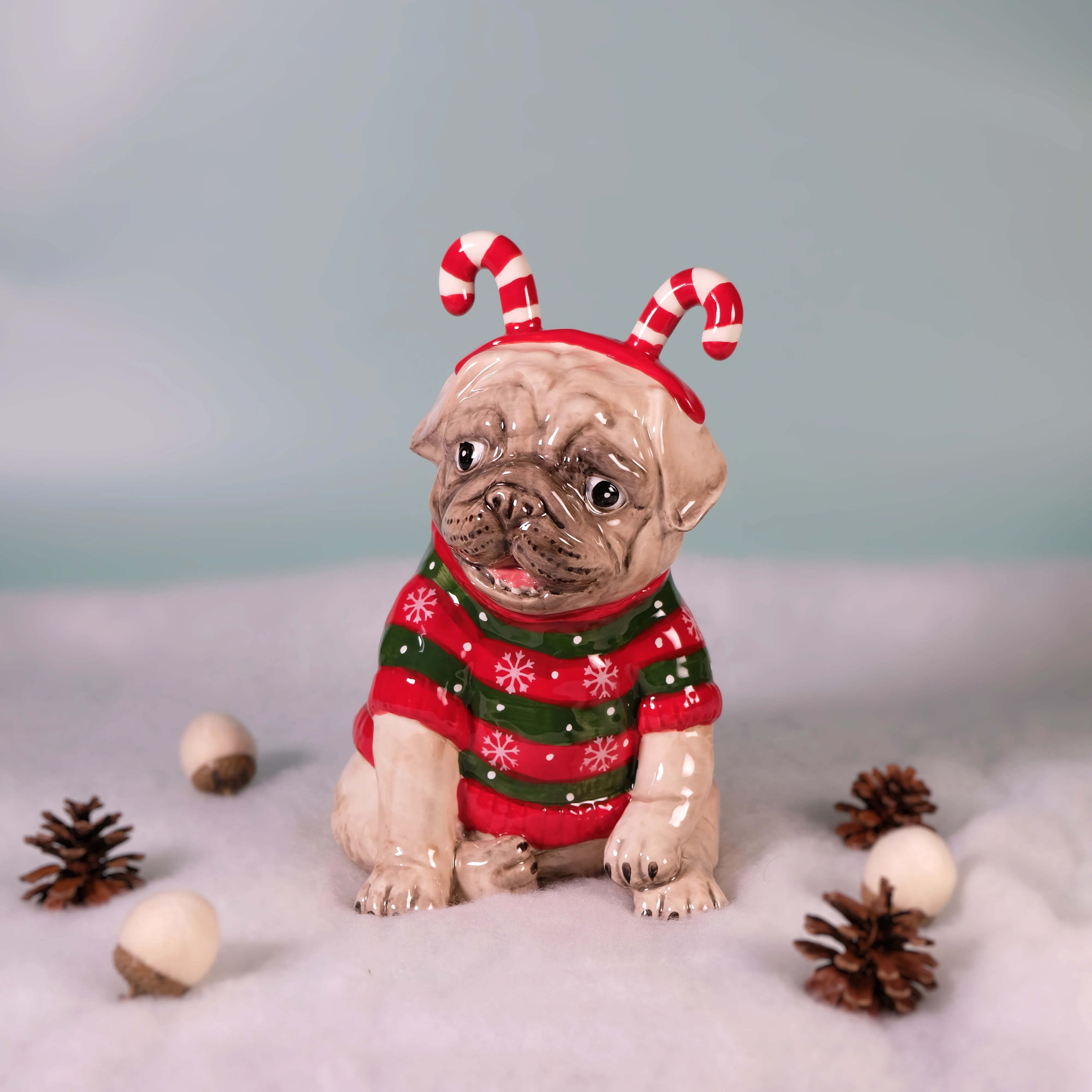 Carlos Pug Figurine