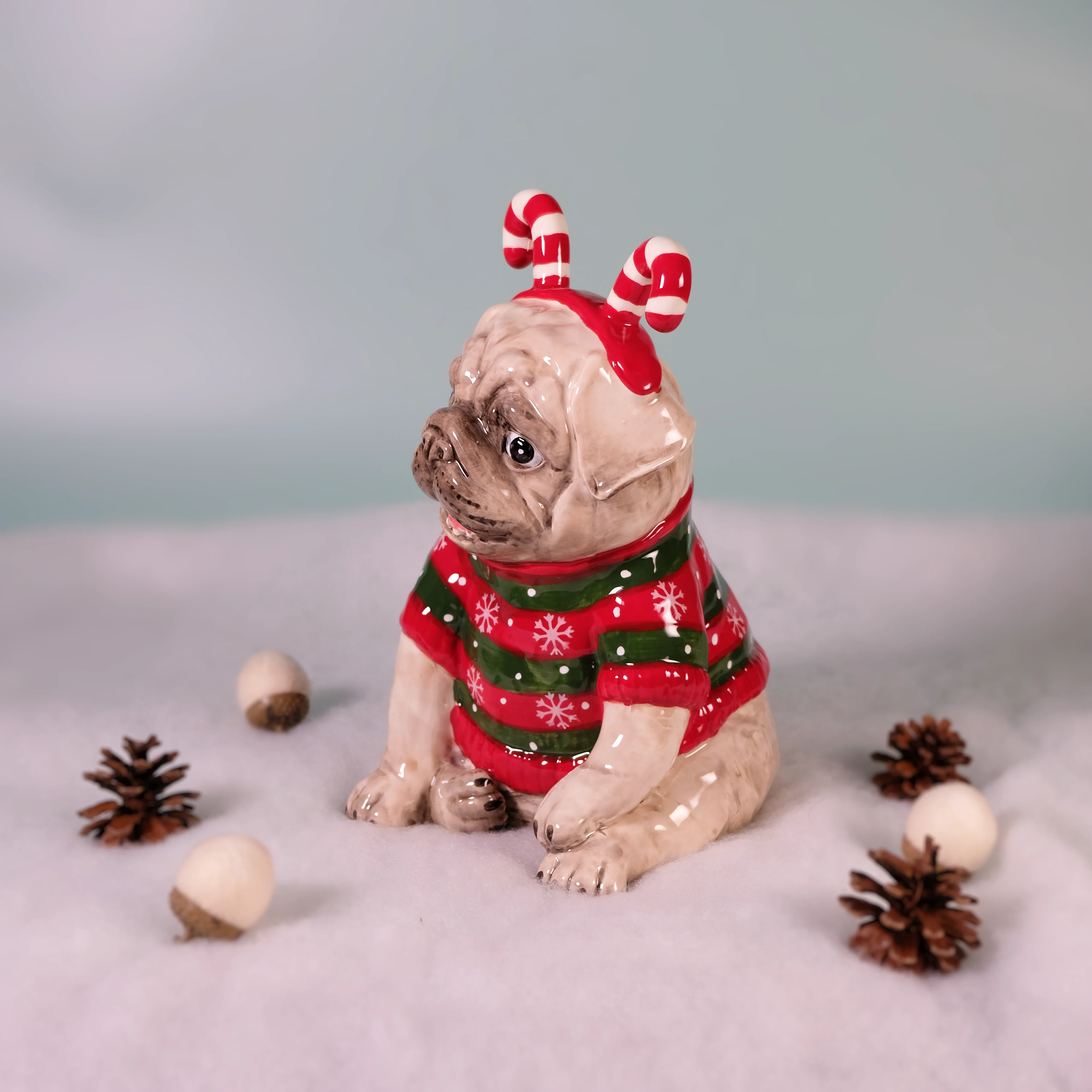Carlos Pug Figurine - Image 2