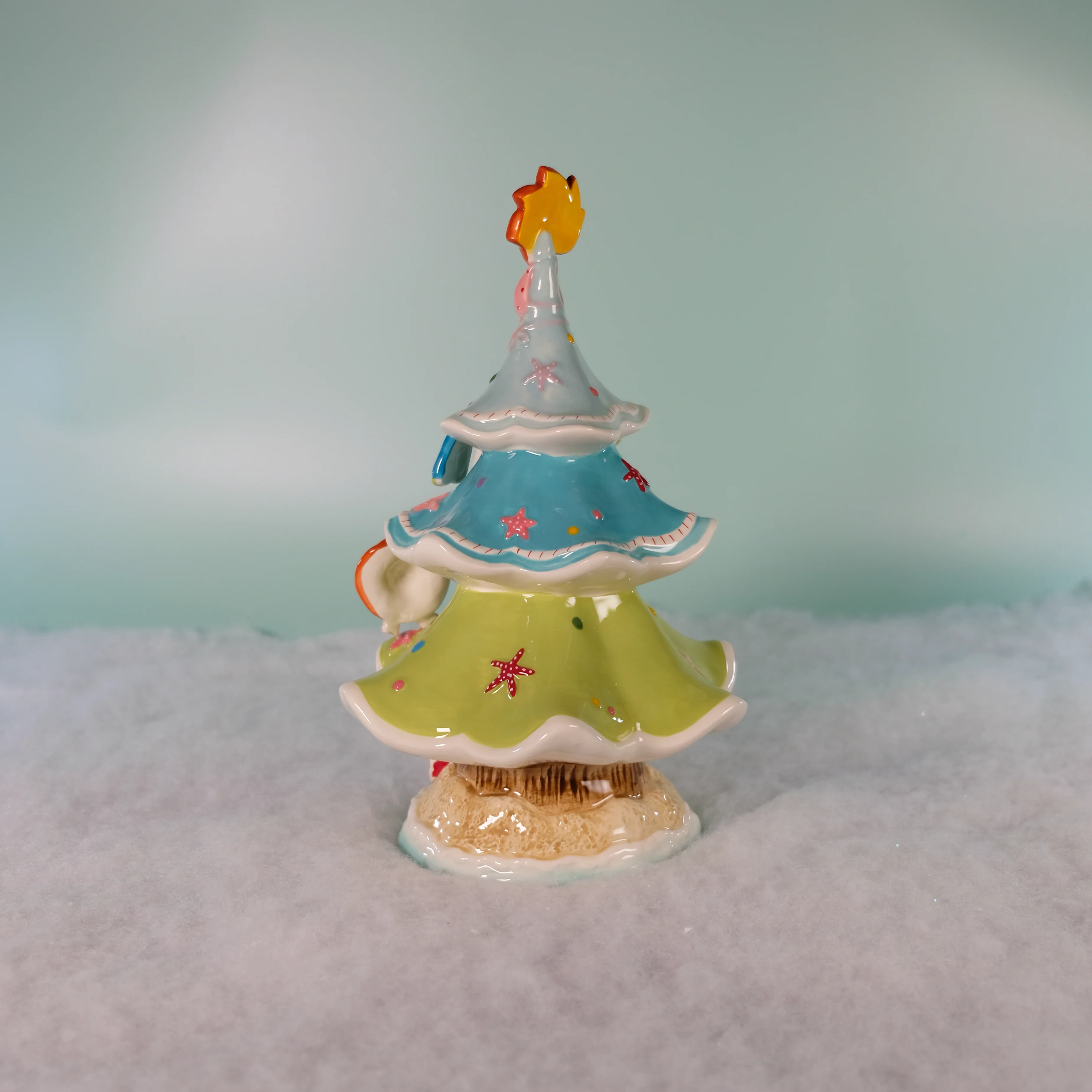 Christmas Beach Tree Figurine - Image 3