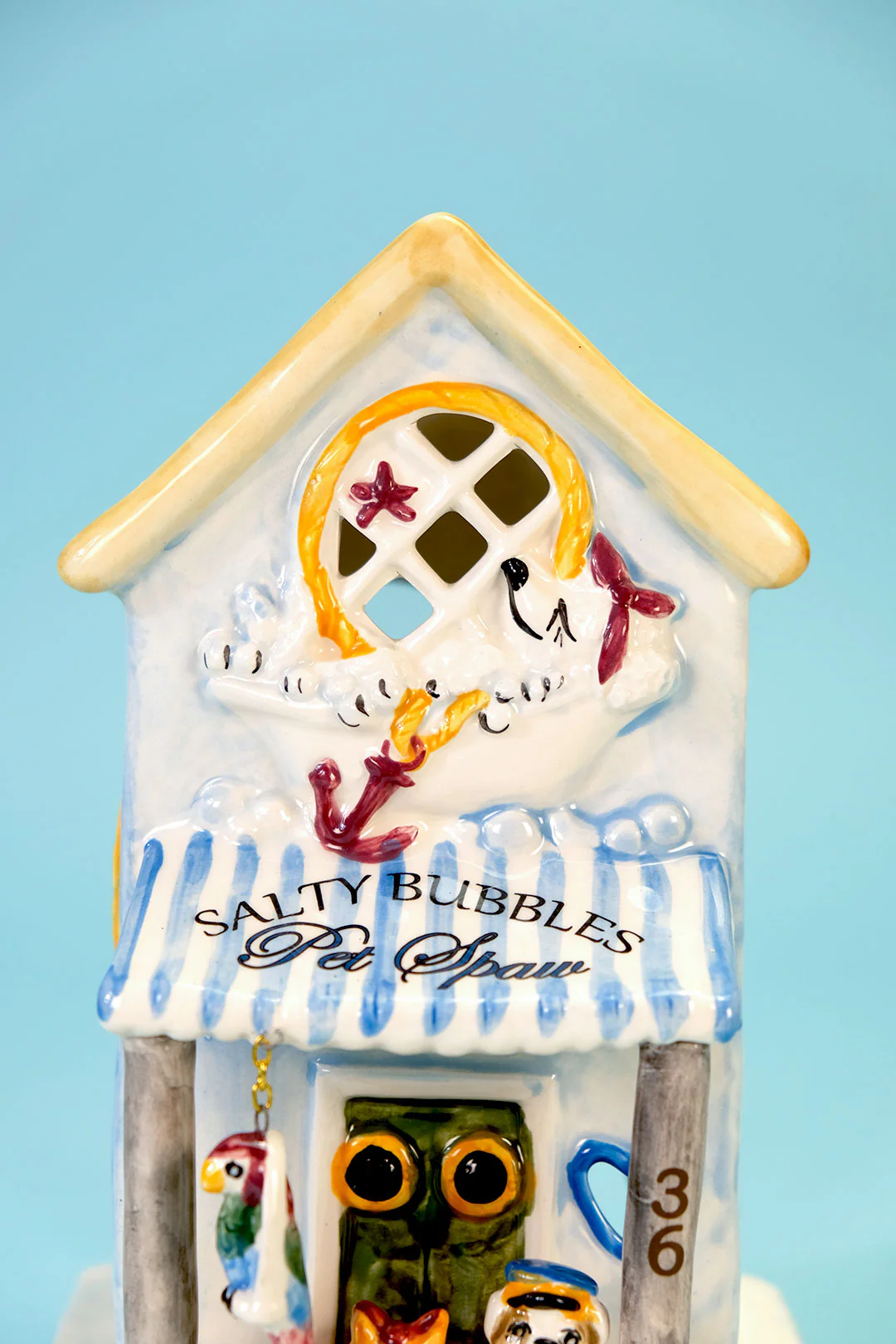 Clayworks Salty Bubbles Pet Spaw Candle House - Image 5