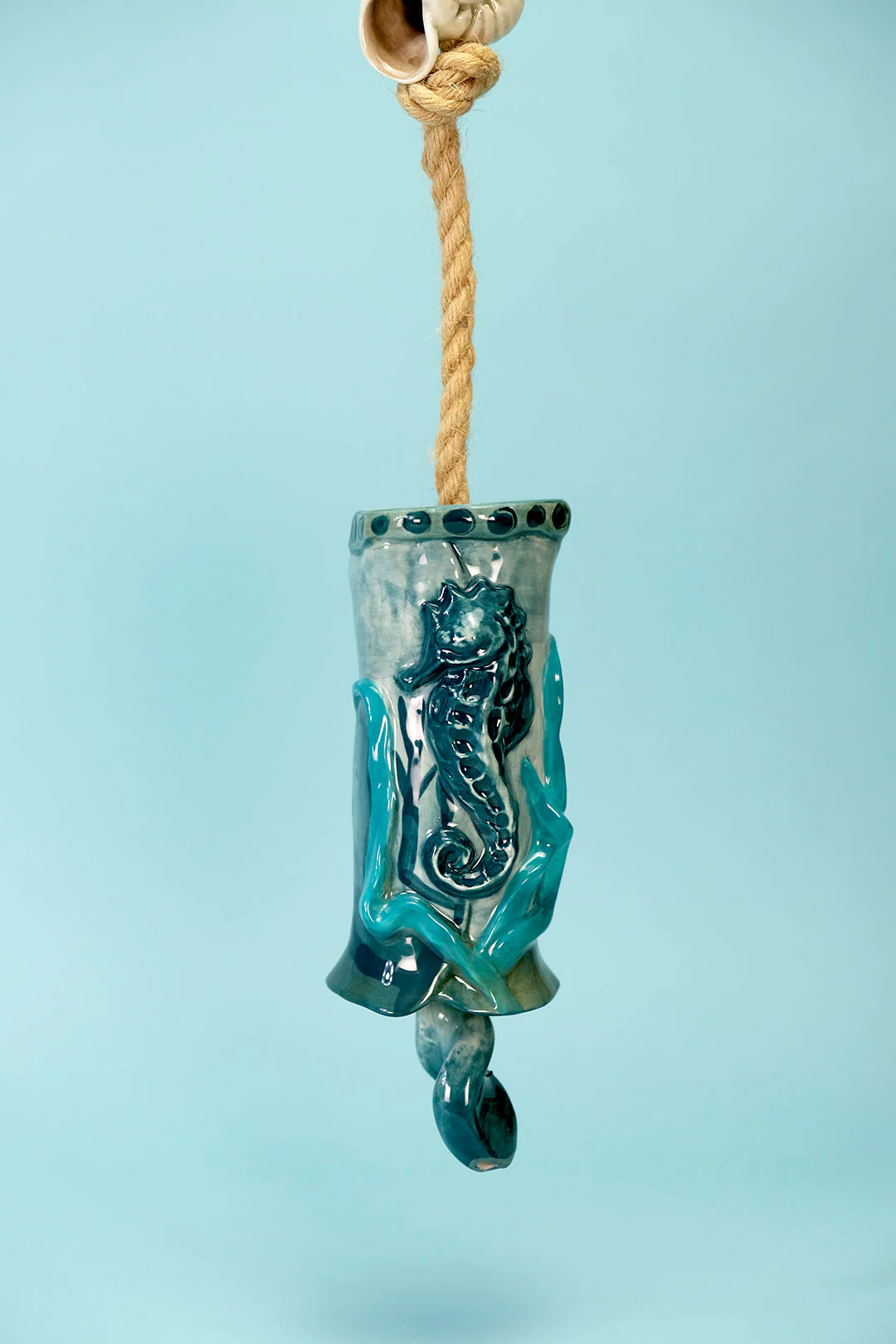 Clayworks Seahorse Garden Stringer - Image 5