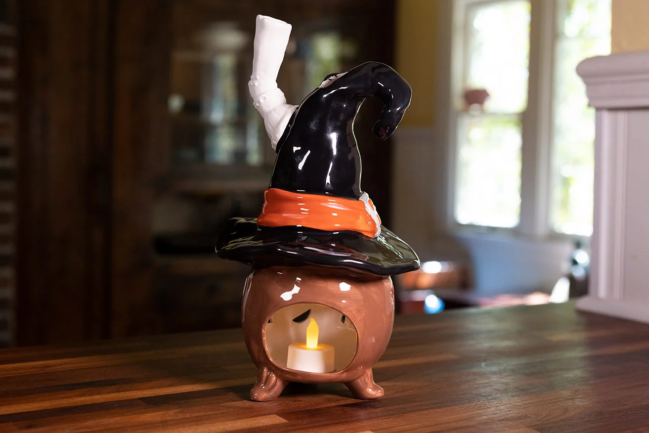 Clayworks Witches Brew Tealight Holder - Image 2