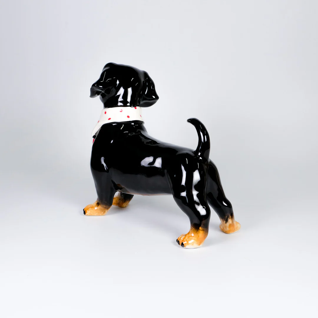 Dachshund Red Tie Figurine - Image 5