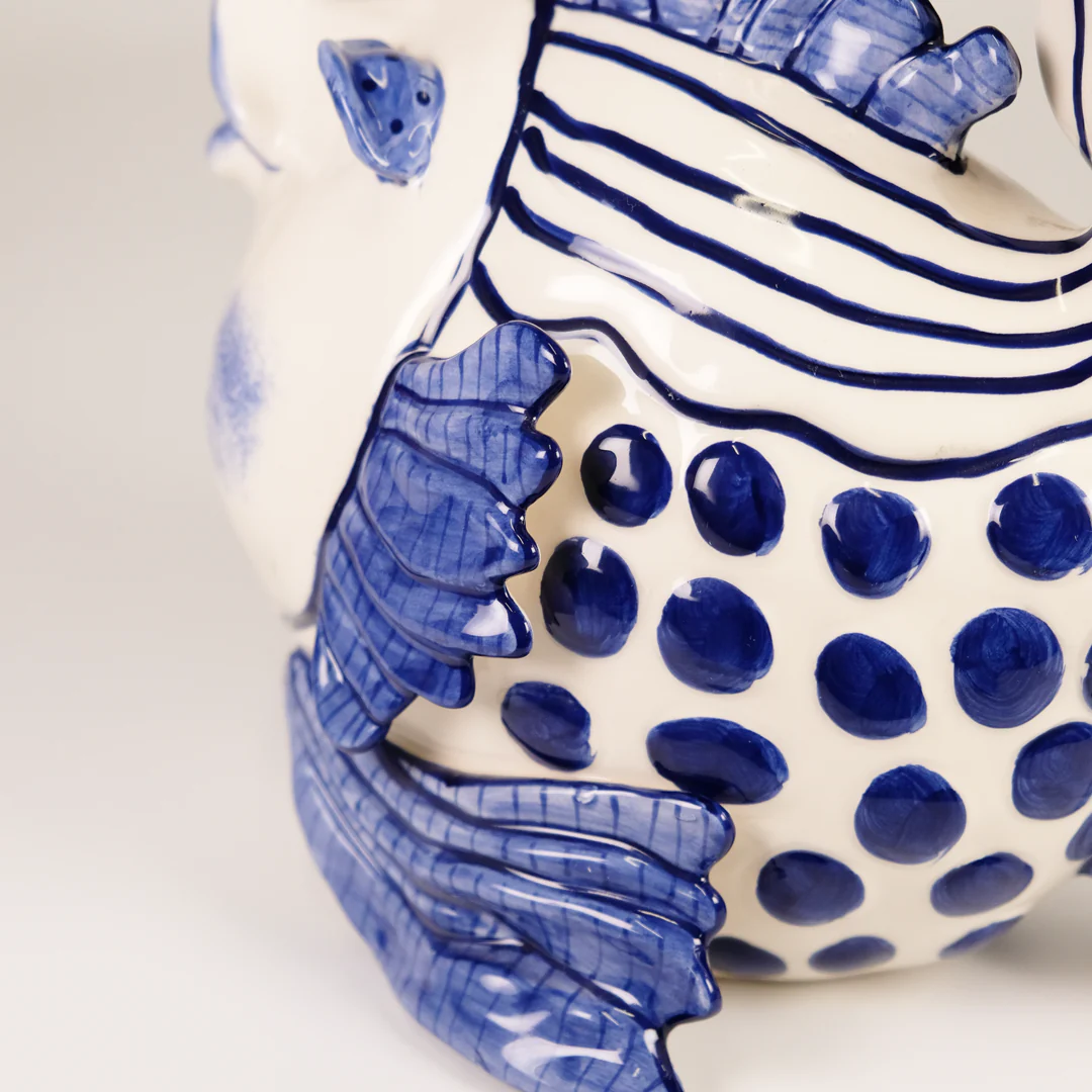 Delft Fish Figurine - Image 5