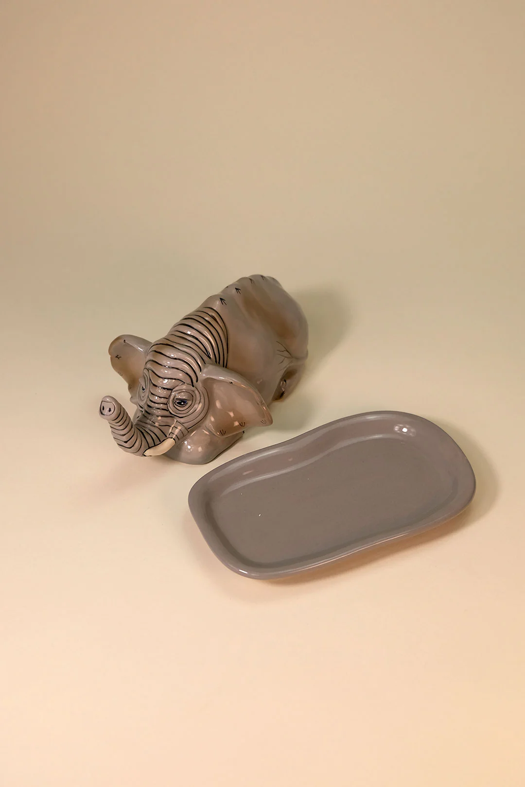 Elephant Butter Dish - Image 6