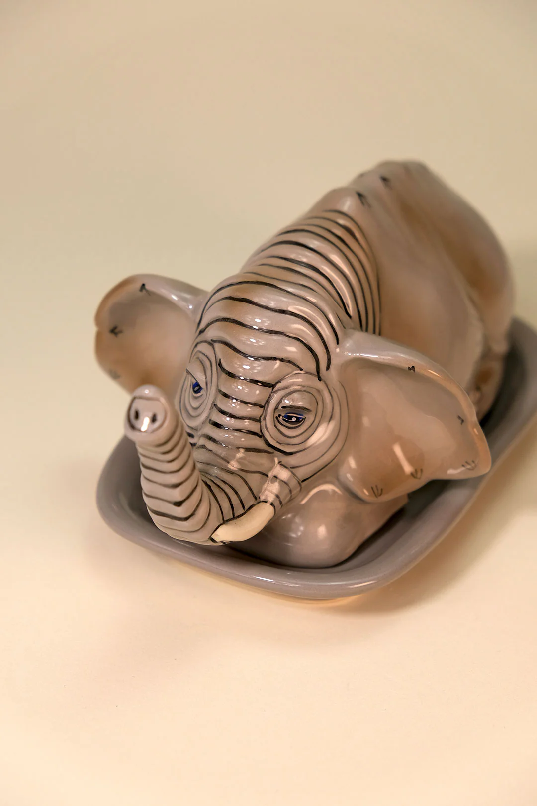 Elephant Butter Dish - Image 7