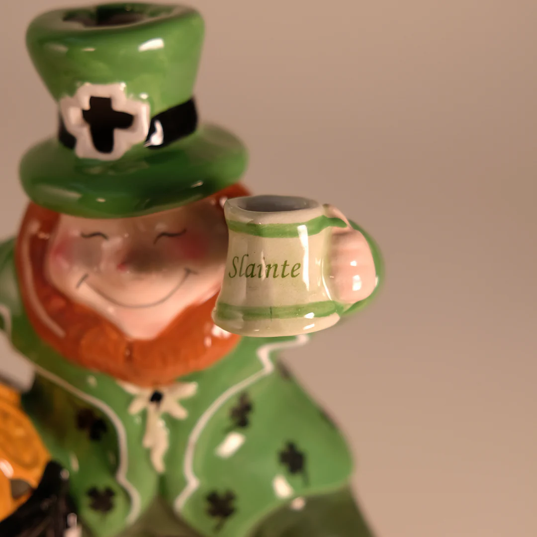 Finnigan O'Fig Dancing A Wee Jig Tealight Holder- Irish - Image 6