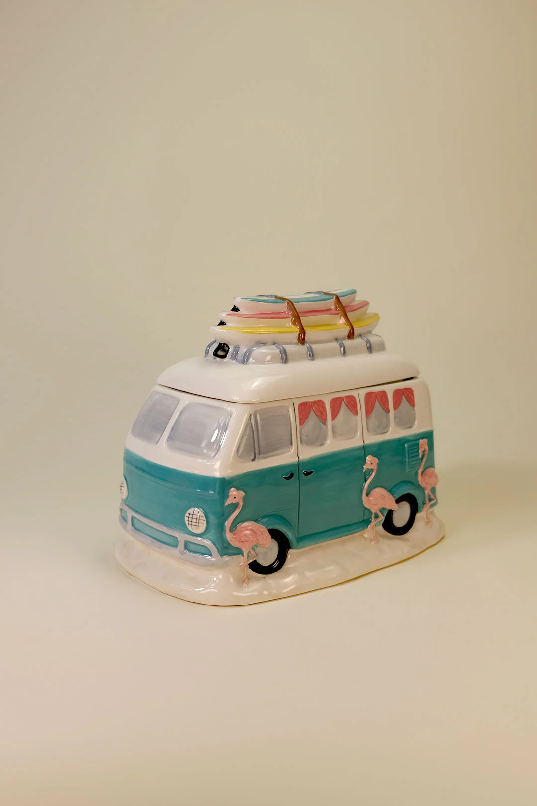 Flamingo Camp Van Cookie Jar - Image 4