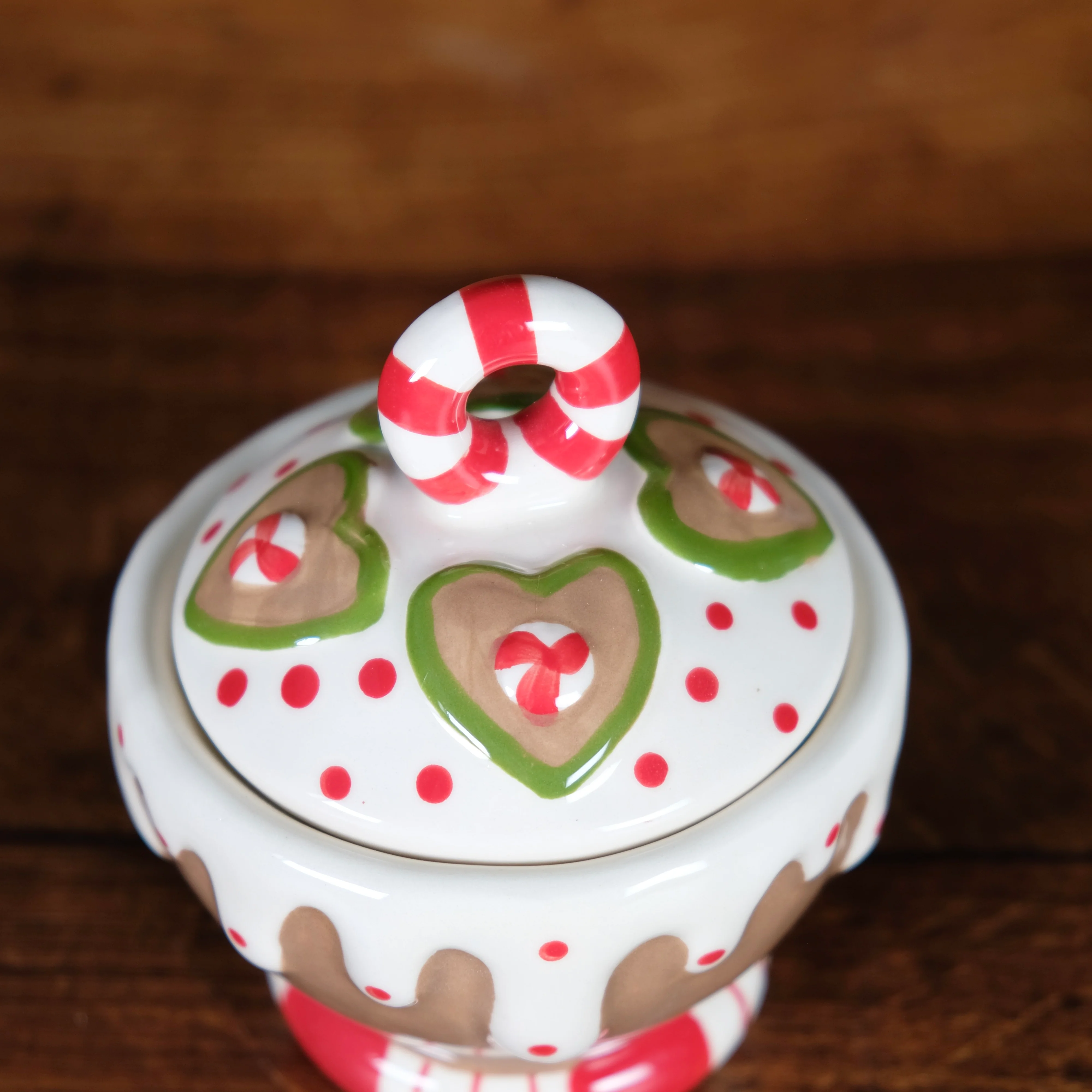 Gingerbread Creamer and Sugar with Tray - Image 4