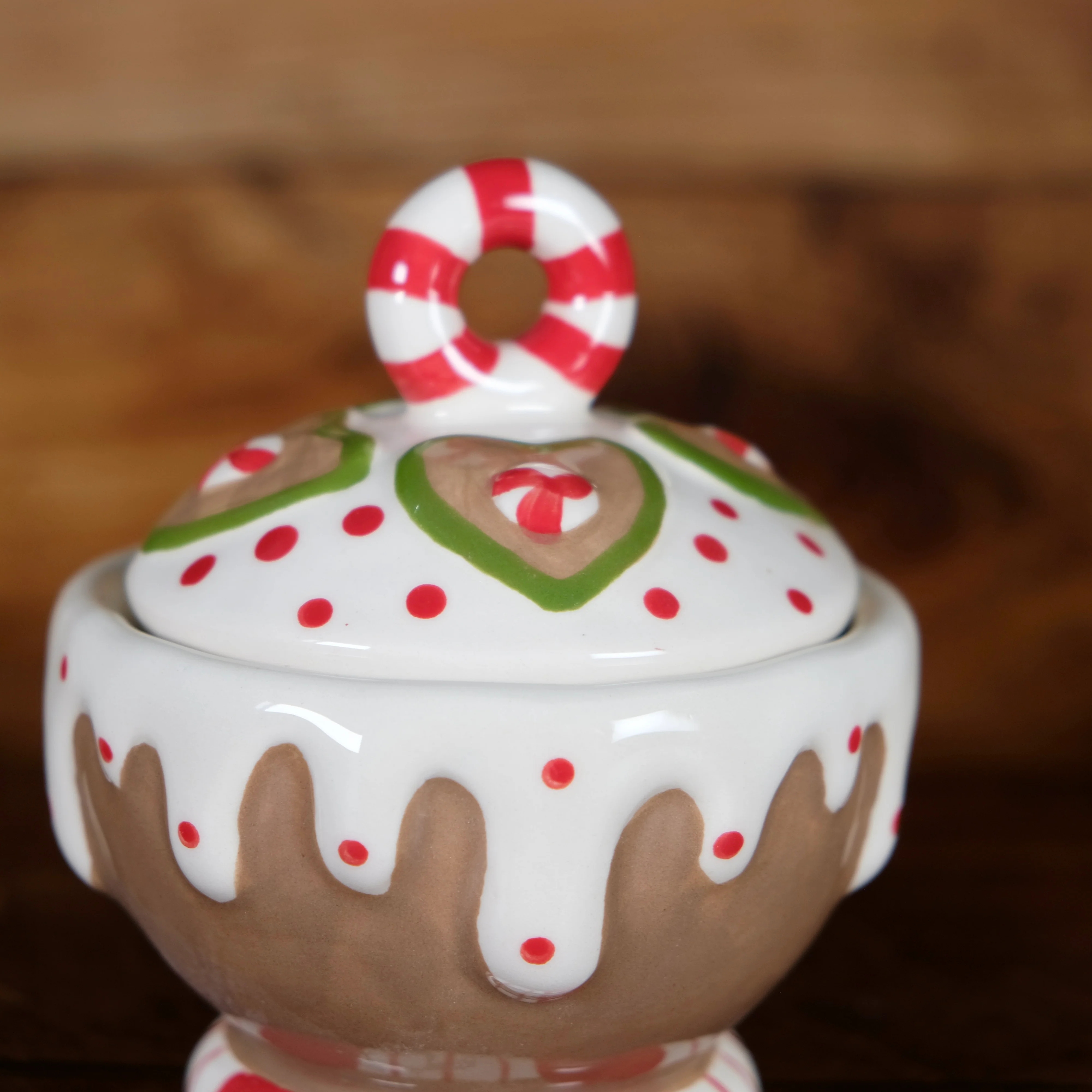 Gingerbread Creamer and Sugar with Tray - Image 5