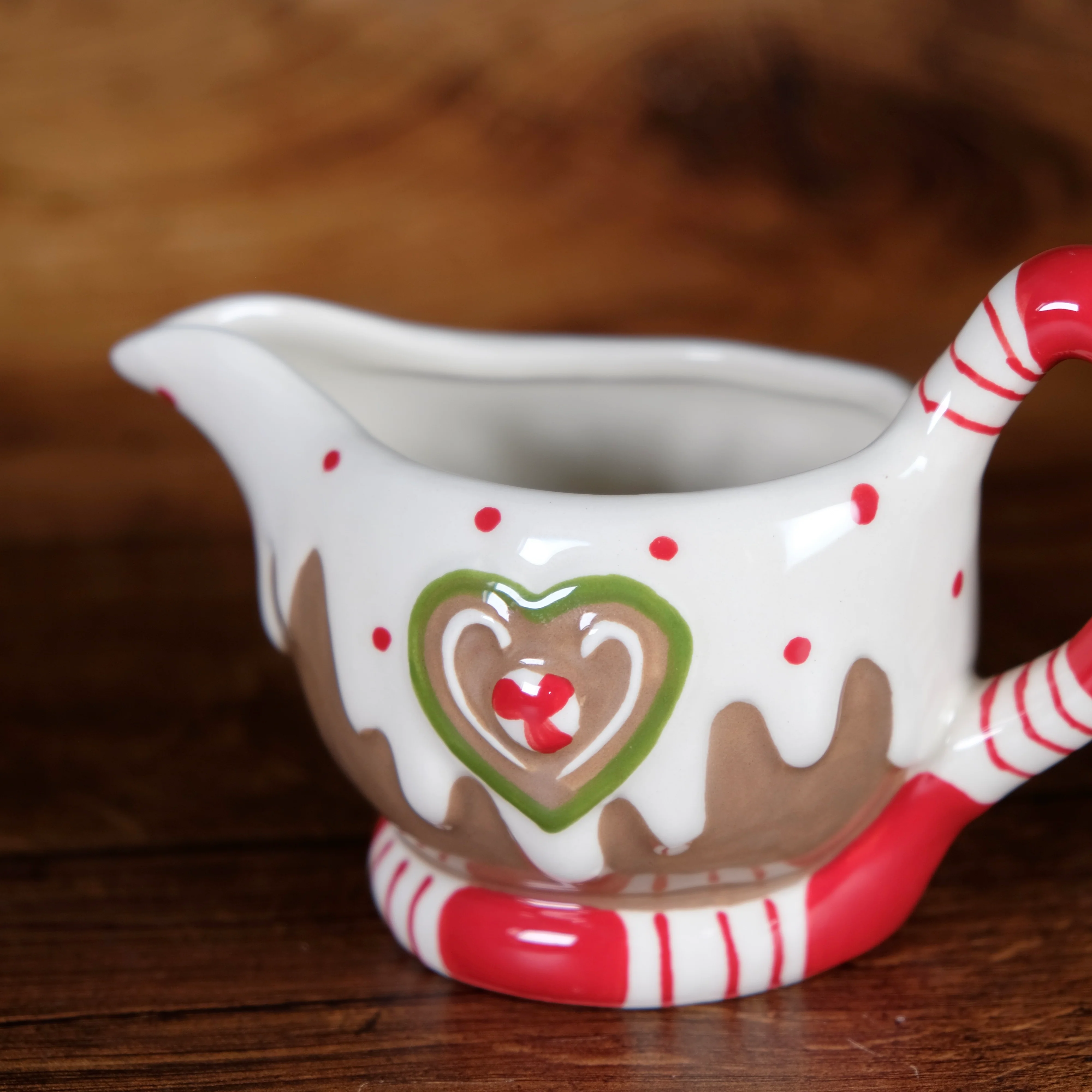 Gingerbread Creamer and Sugar with Tray - Image 9