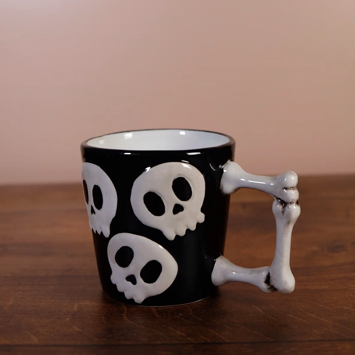 Halloween Skull Fig Mug - Image 2
