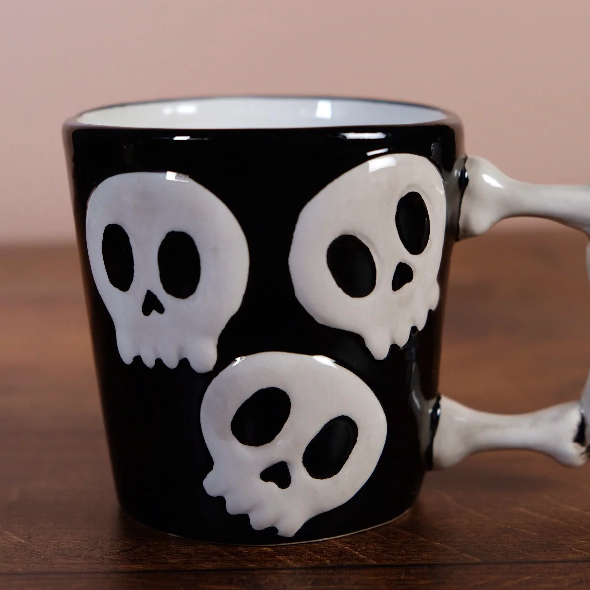 Halloween Skull Fig Mug - Image 6