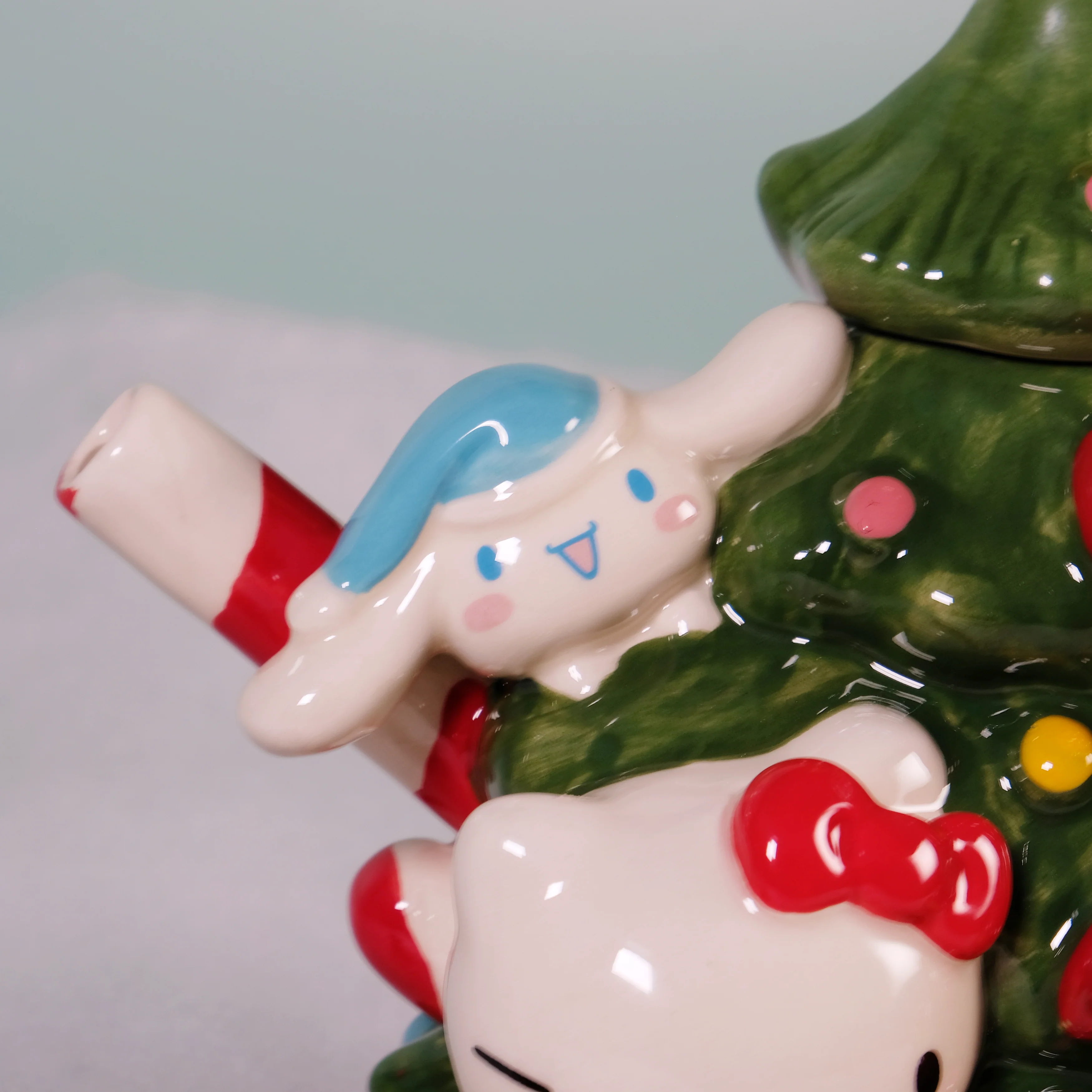 Hello Kitty and Friends Holiday Tree Teapot - Image 6