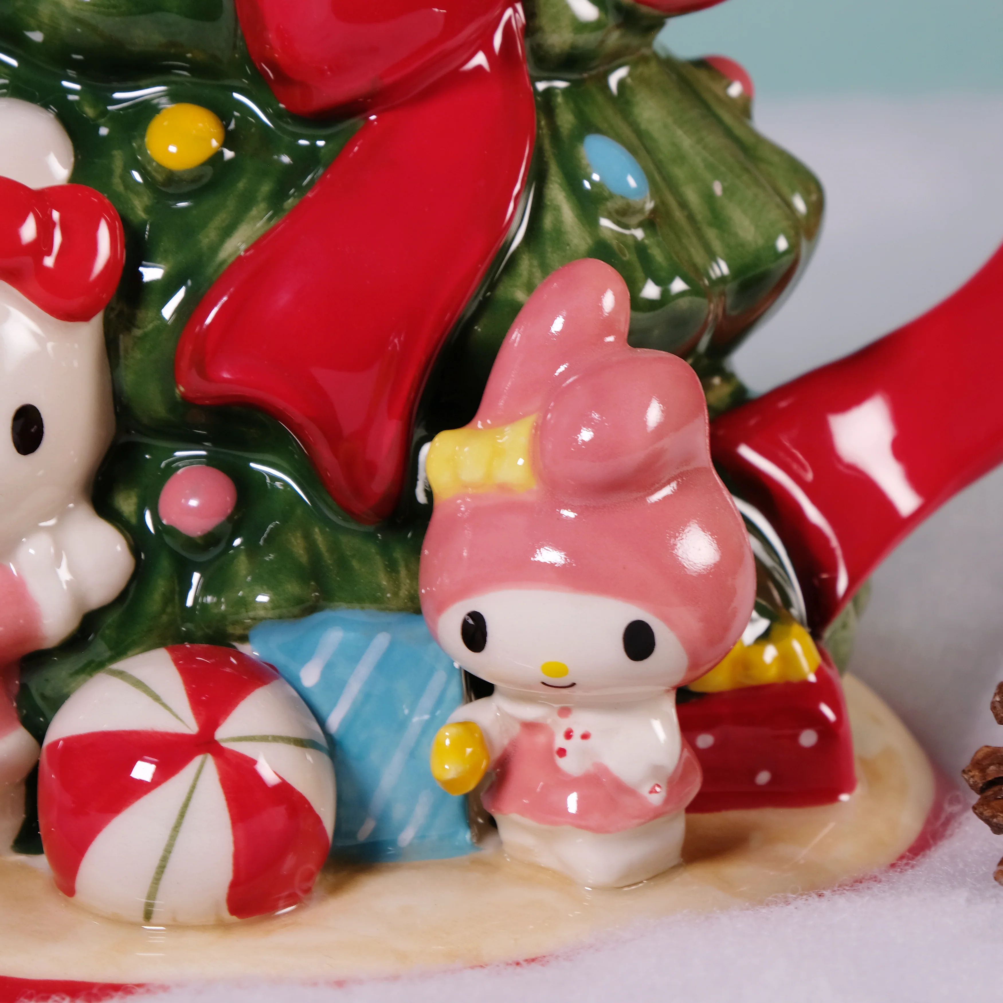 Hello Kitty and Friends Holiday Tree Teapot - Image 8