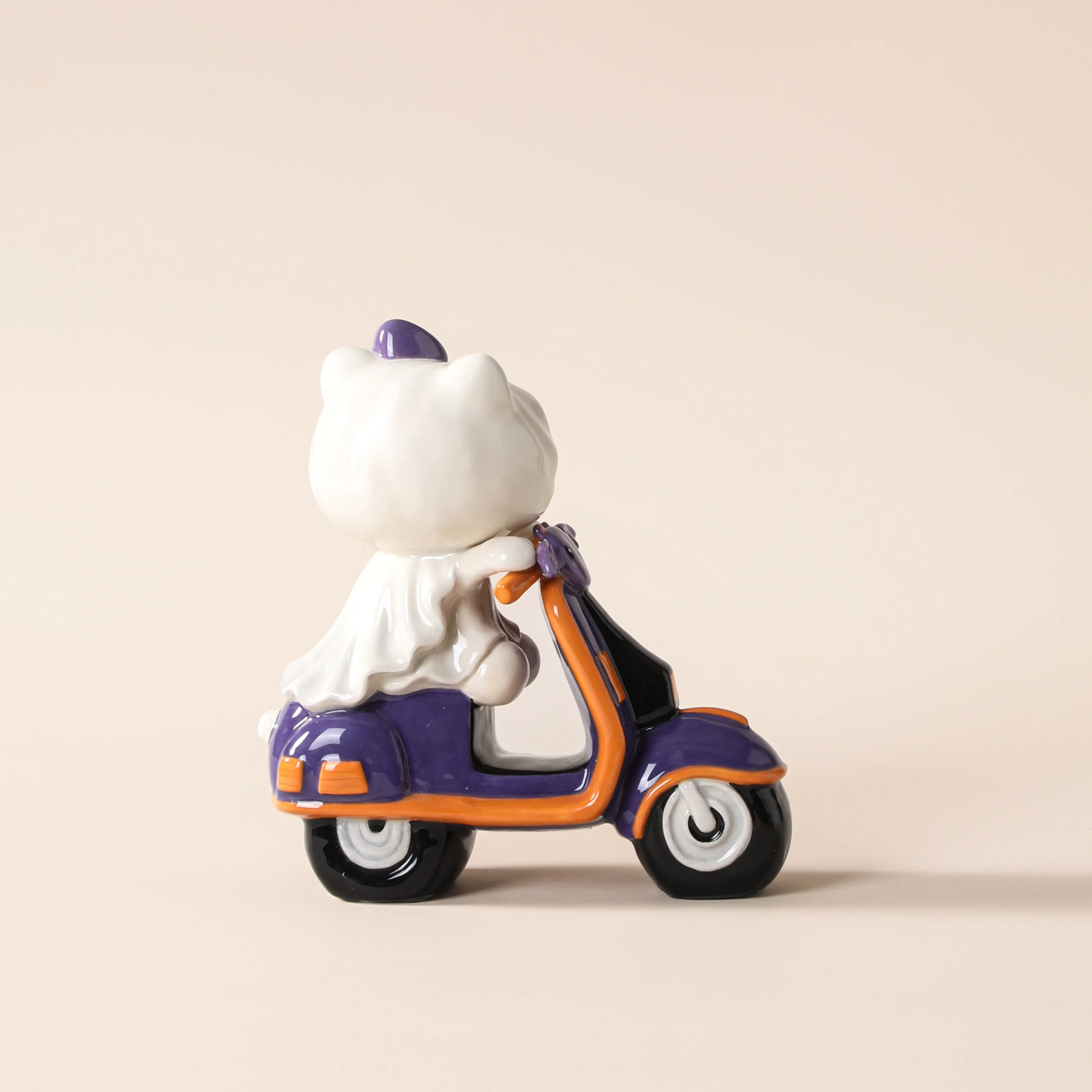 Hello Kitty Bat Scooter Figurine - Image 3