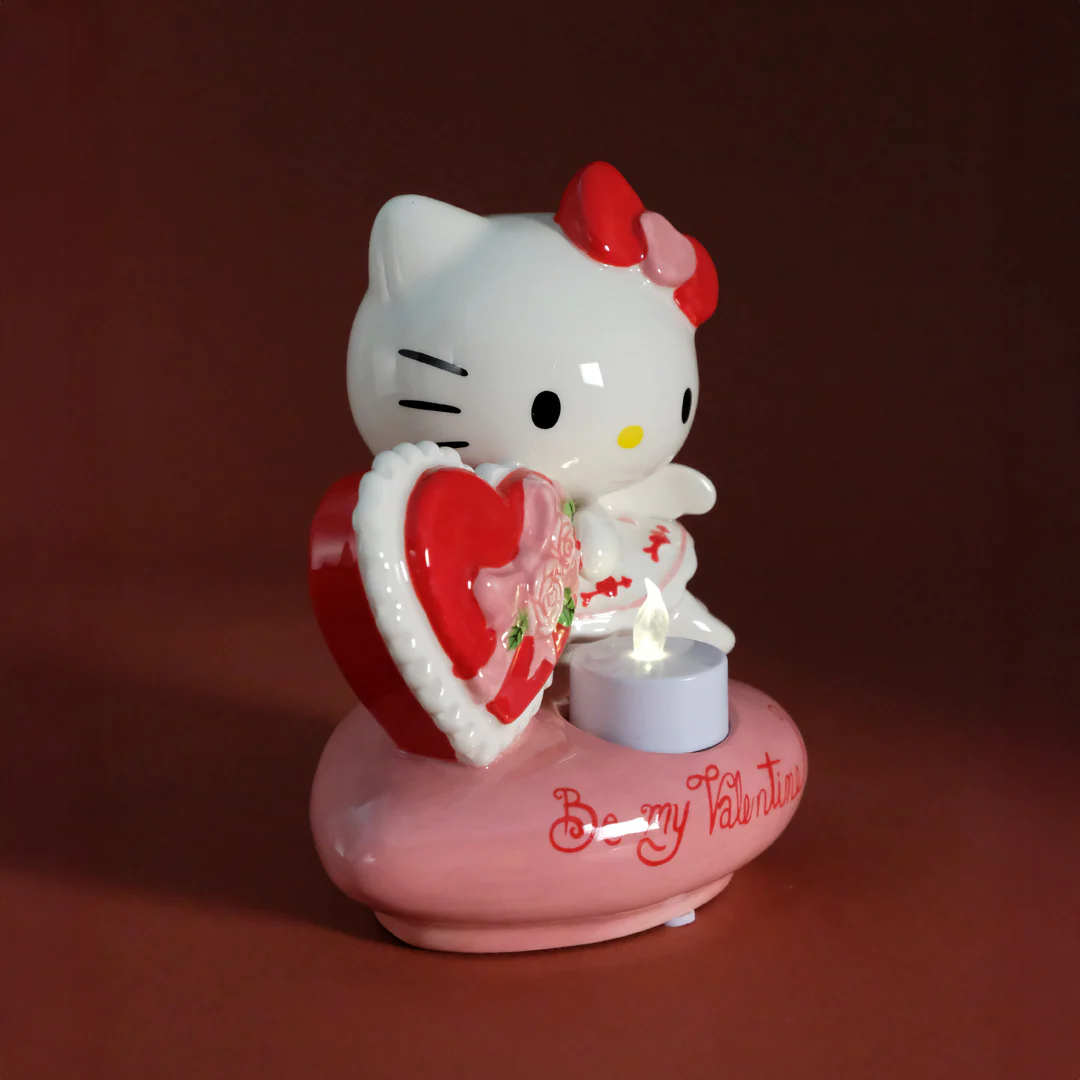 Hello Kitty Be My Valentine Tealight Candle Holder - Image 6