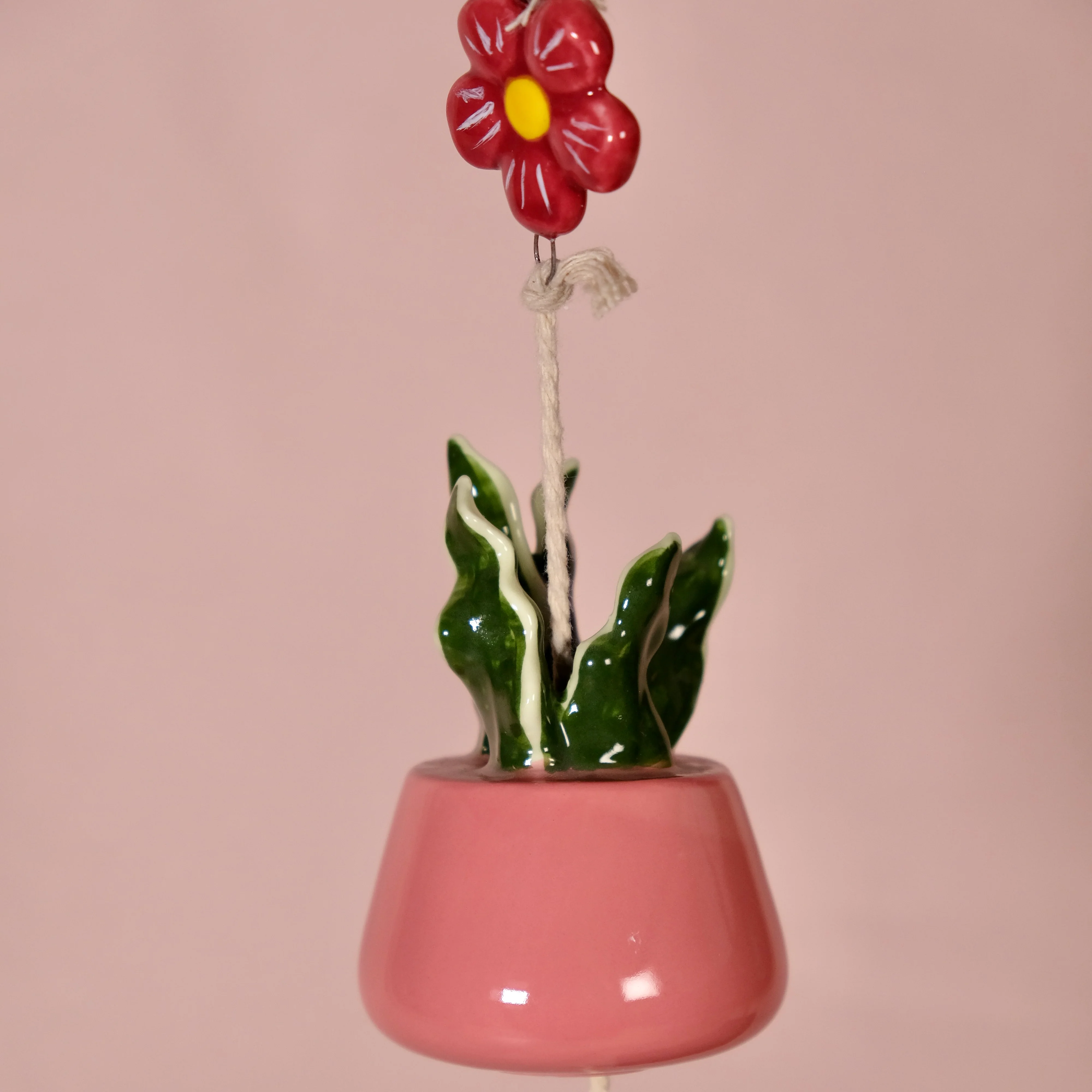Hello Kitty Beautiful Garden Planter Wind Chime - Image 7