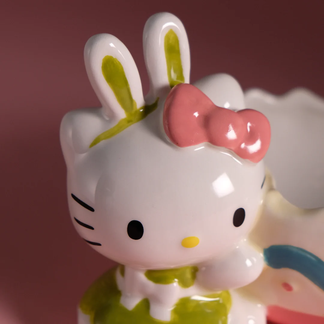 Hello Kitty Bunny Egg Candy Bowl - Easter Dress - Image 8