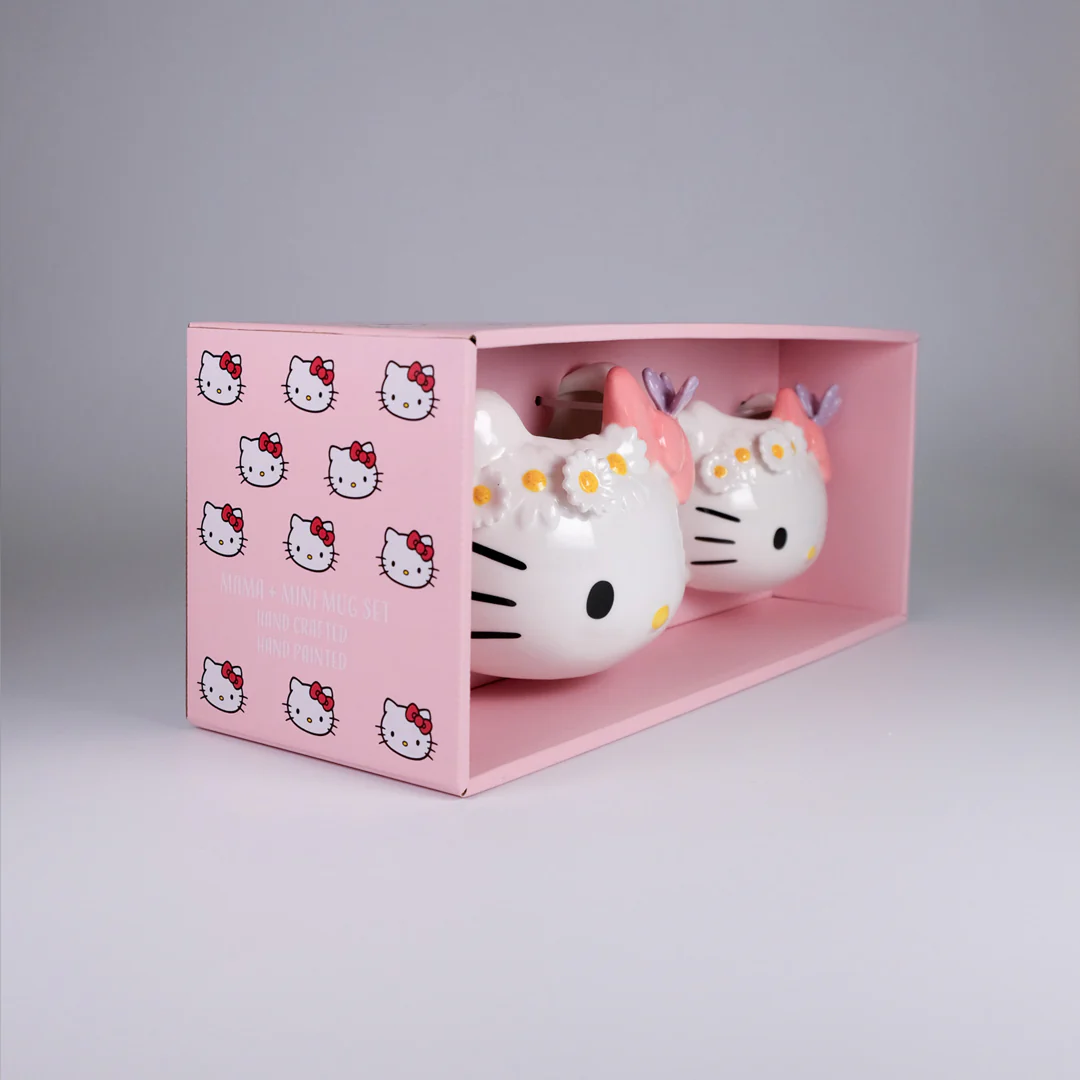 Hello Kitty Butterfly Mommy and Me Mug Set - Image 2