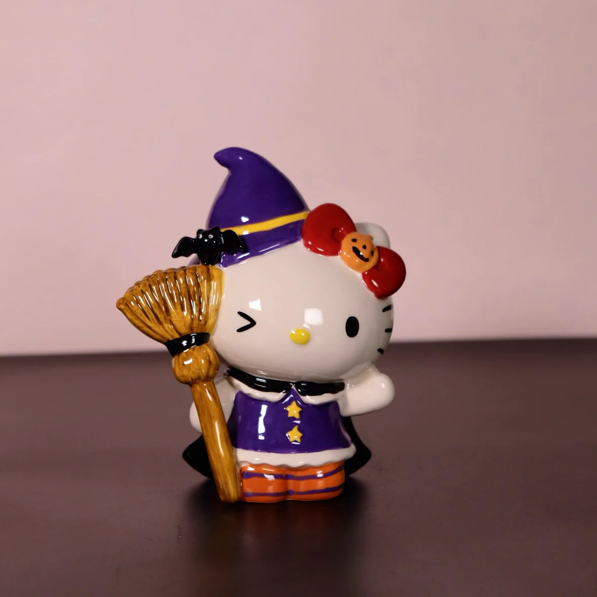 Hello Kitty Cute Bat Witch Figurine