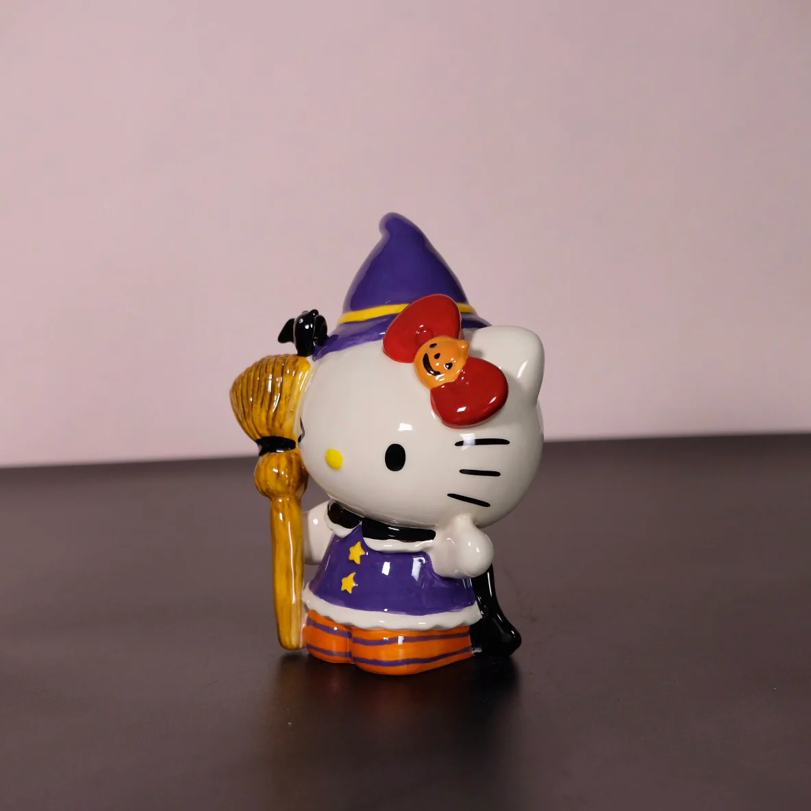 Hello Kitty Cute Bat Witch Figurine - Image 6