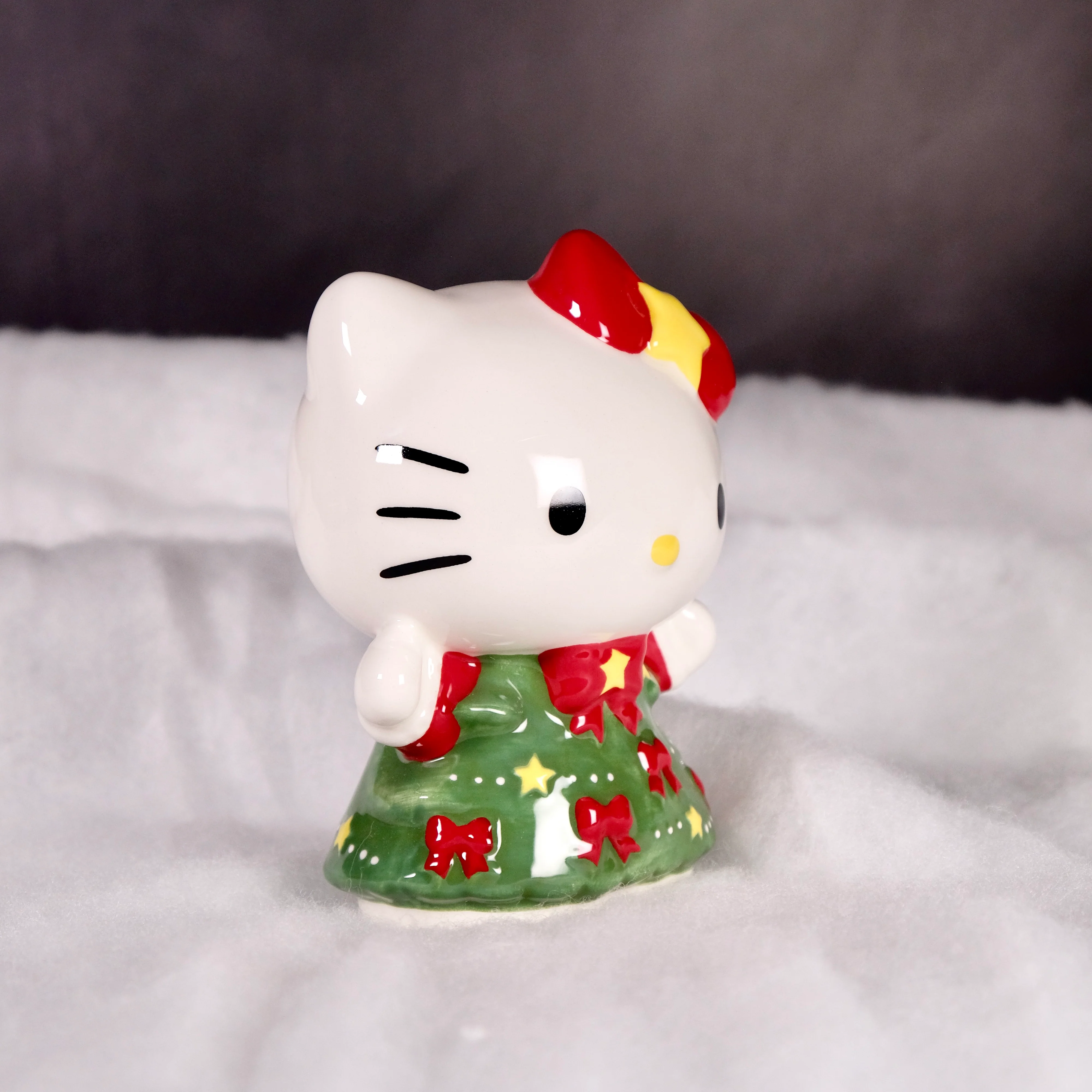 HELLO KITTY HOLIDAY GREEN TREE FIGURINE - Image 2