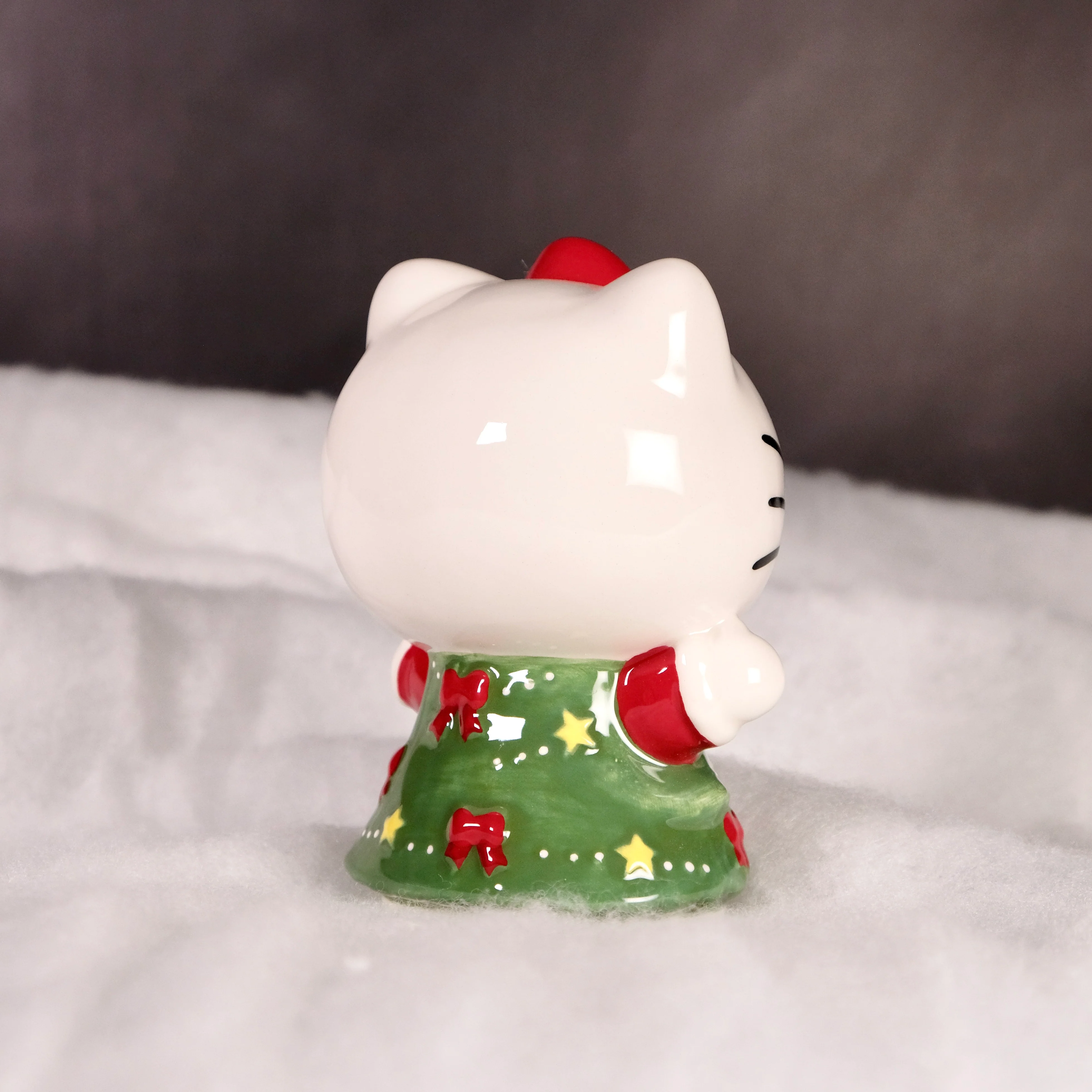 HELLO KITTY HOLIDAY GREEN TREE FIGURINE - Image 4