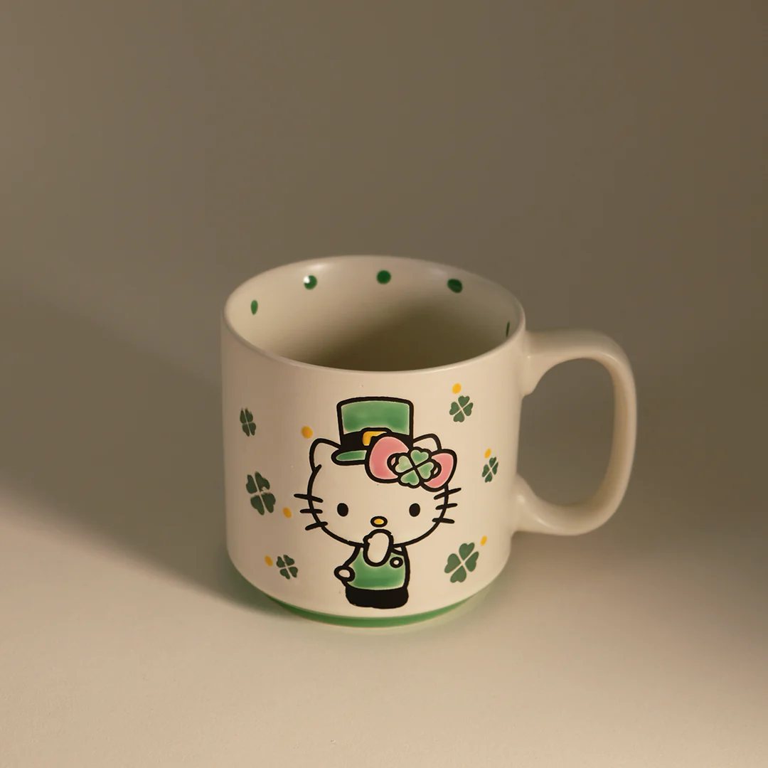 Hello Kitty Lucky Clover 10oz Mug Set of 2 - Image 3