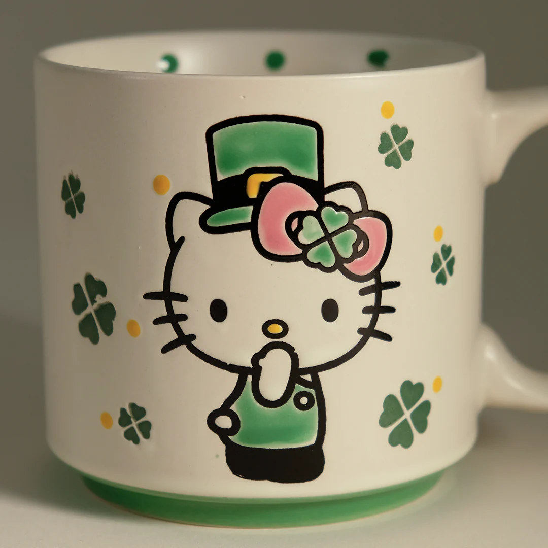Hello Kitty Lucky Clover 10oz Mug Set of 2 - Image 5