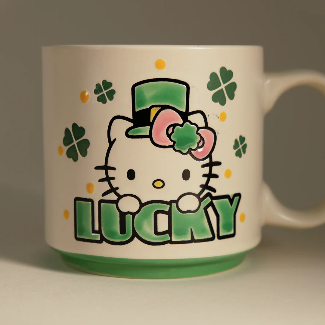 Hello Kitty Lucky Clover 10oz Mug Set of 2 - Image 6