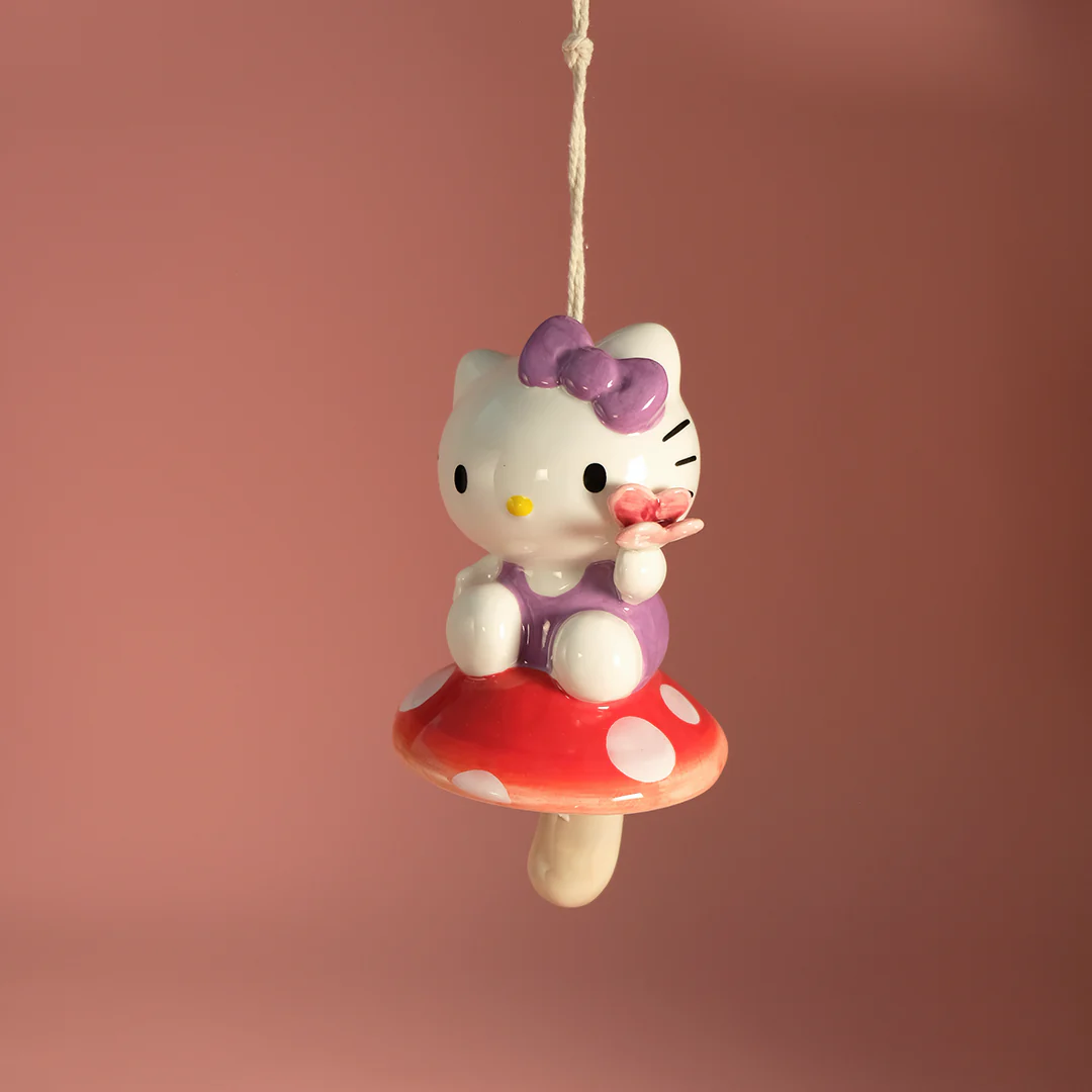 Hello Kitty Mushroom Wind Chime - Image 3