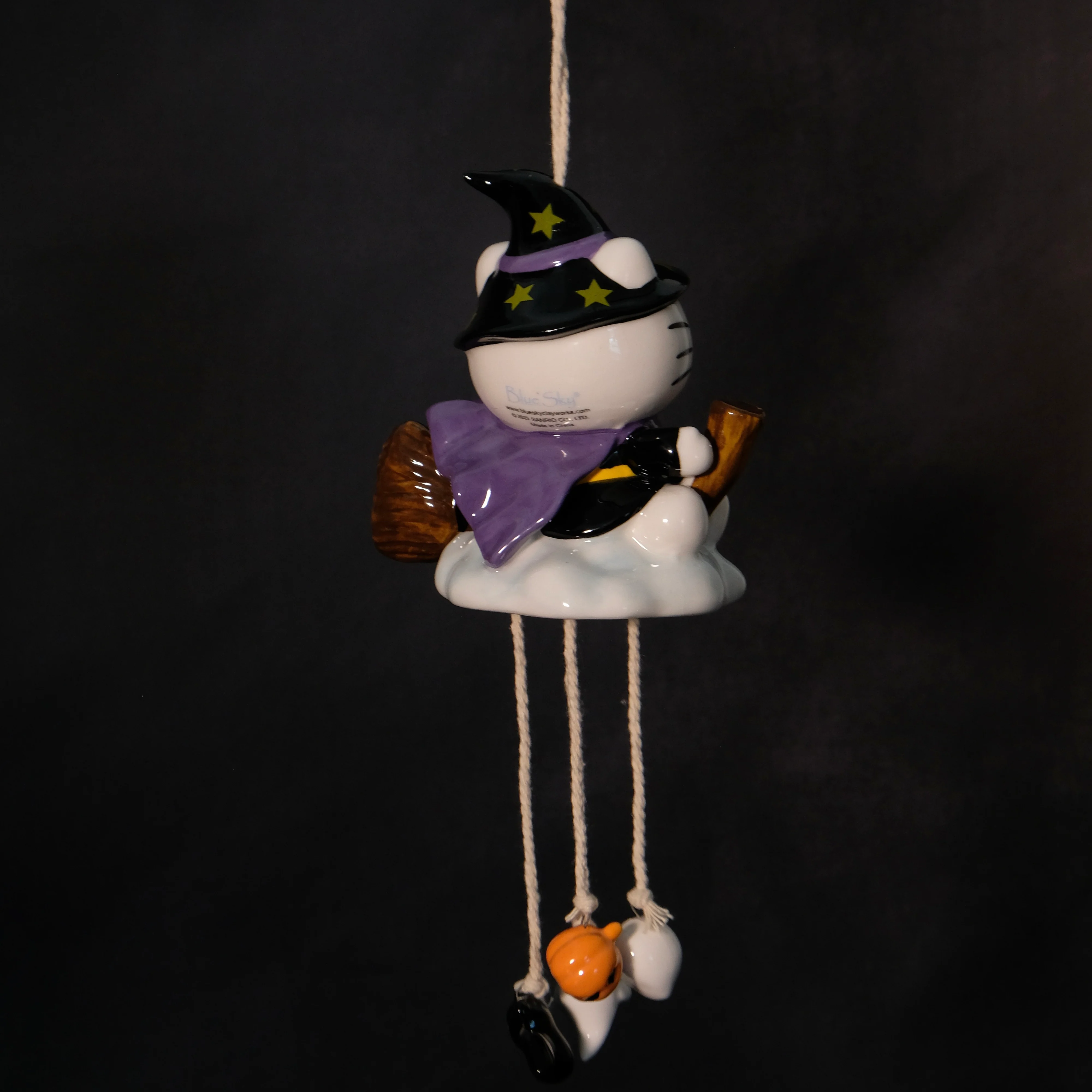 Hello Kitty Witch Charm Wind Chime - Image 2