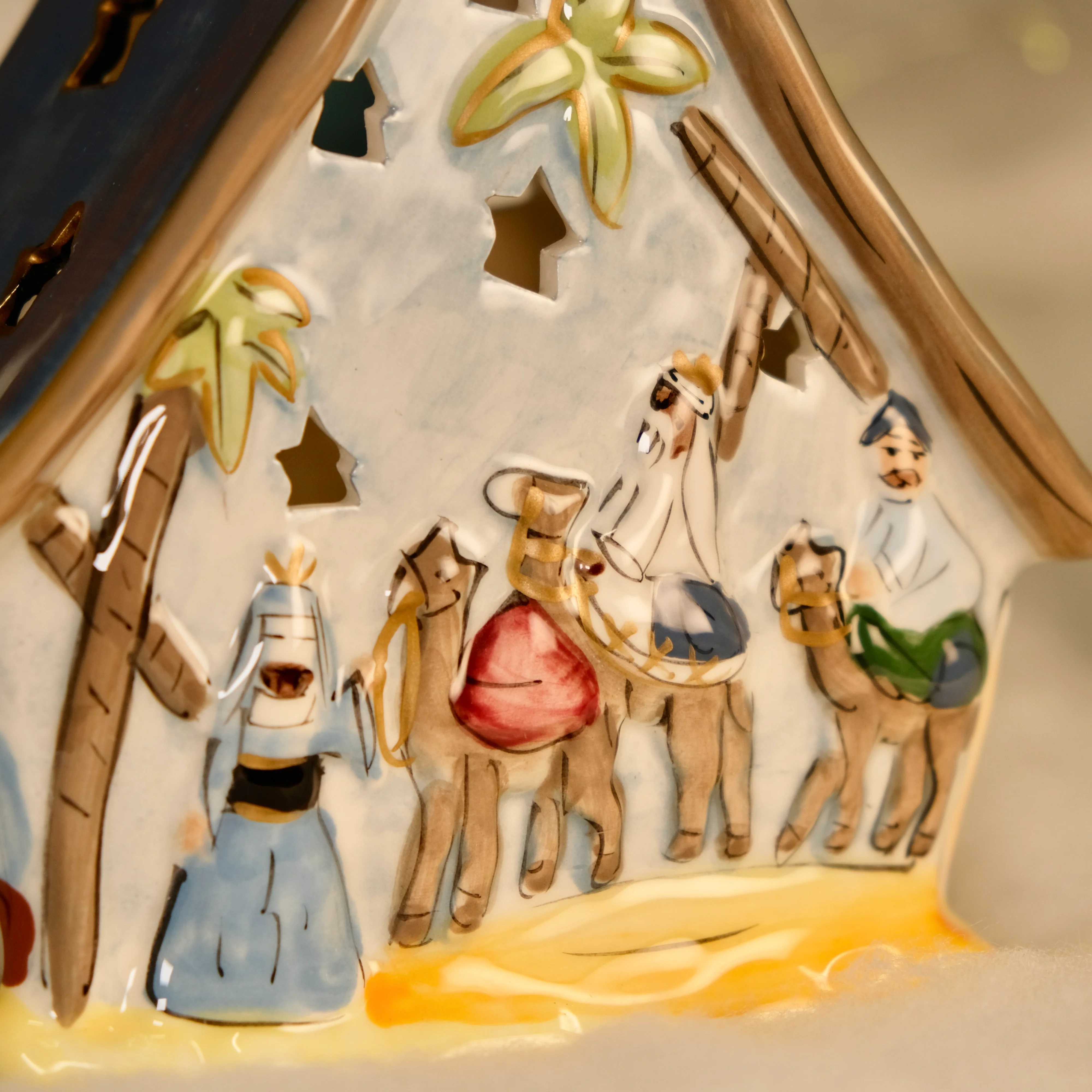 NATIVITY CHURCH CANDLE HOUSE - Image 8