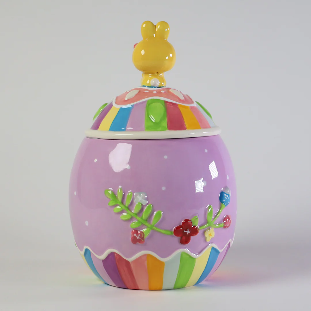 Hello Kitty Easter Egg Cookie Jar - Image 2