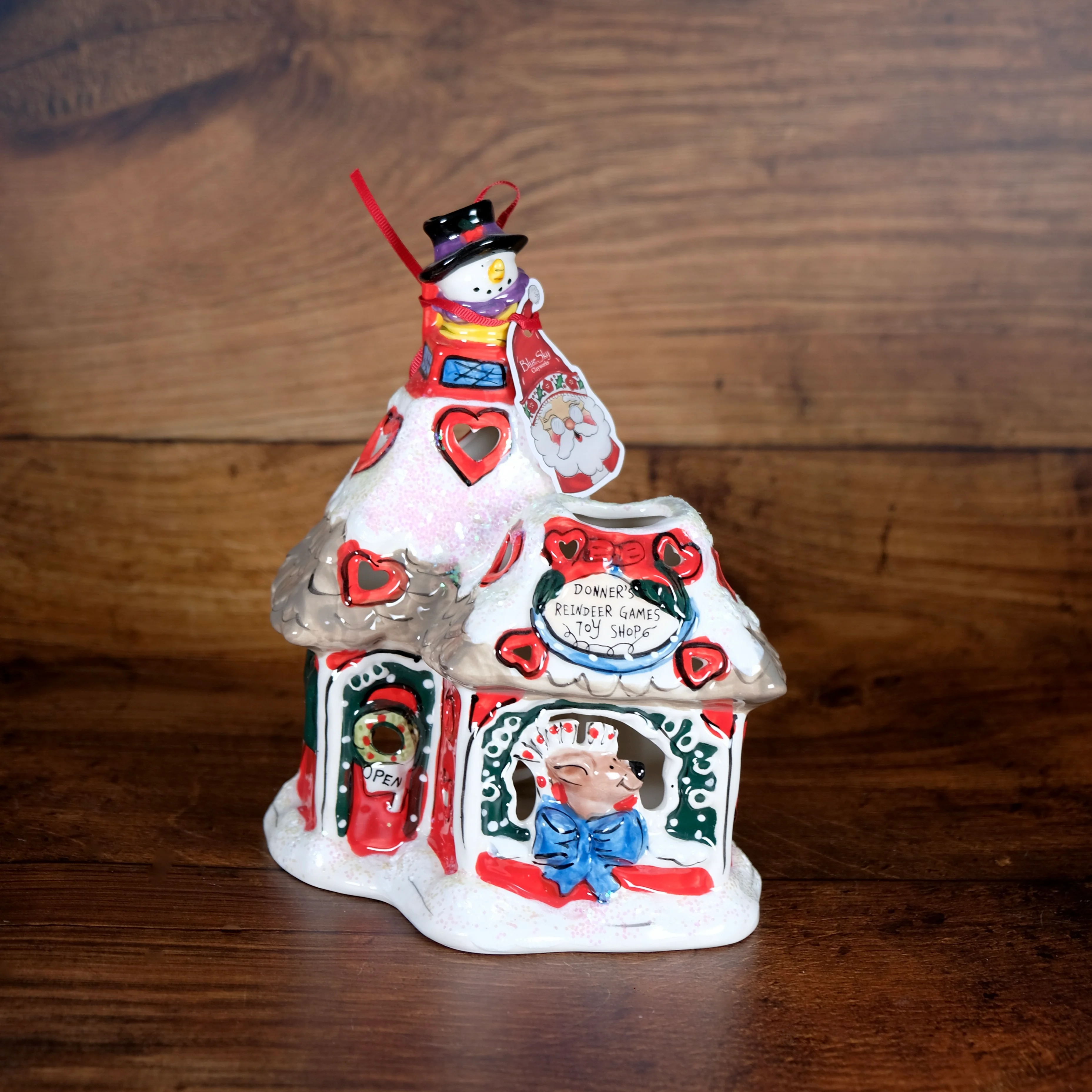 ReindeerVille - Donner's Reindeer Games Toy Shop Candle House