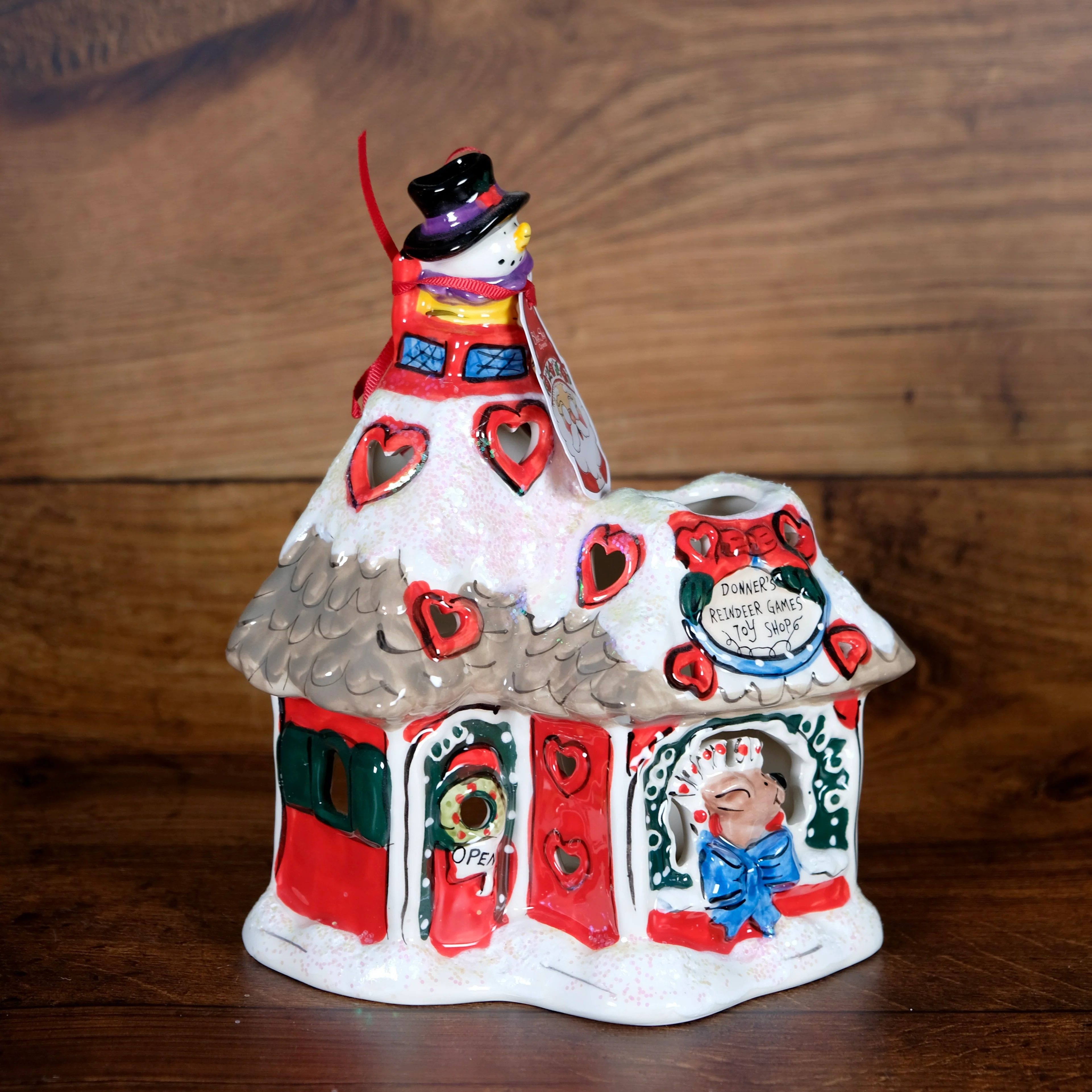 ReindeerVille - Donner's Reindeer Games Toy Shop Candle House - Image 2
