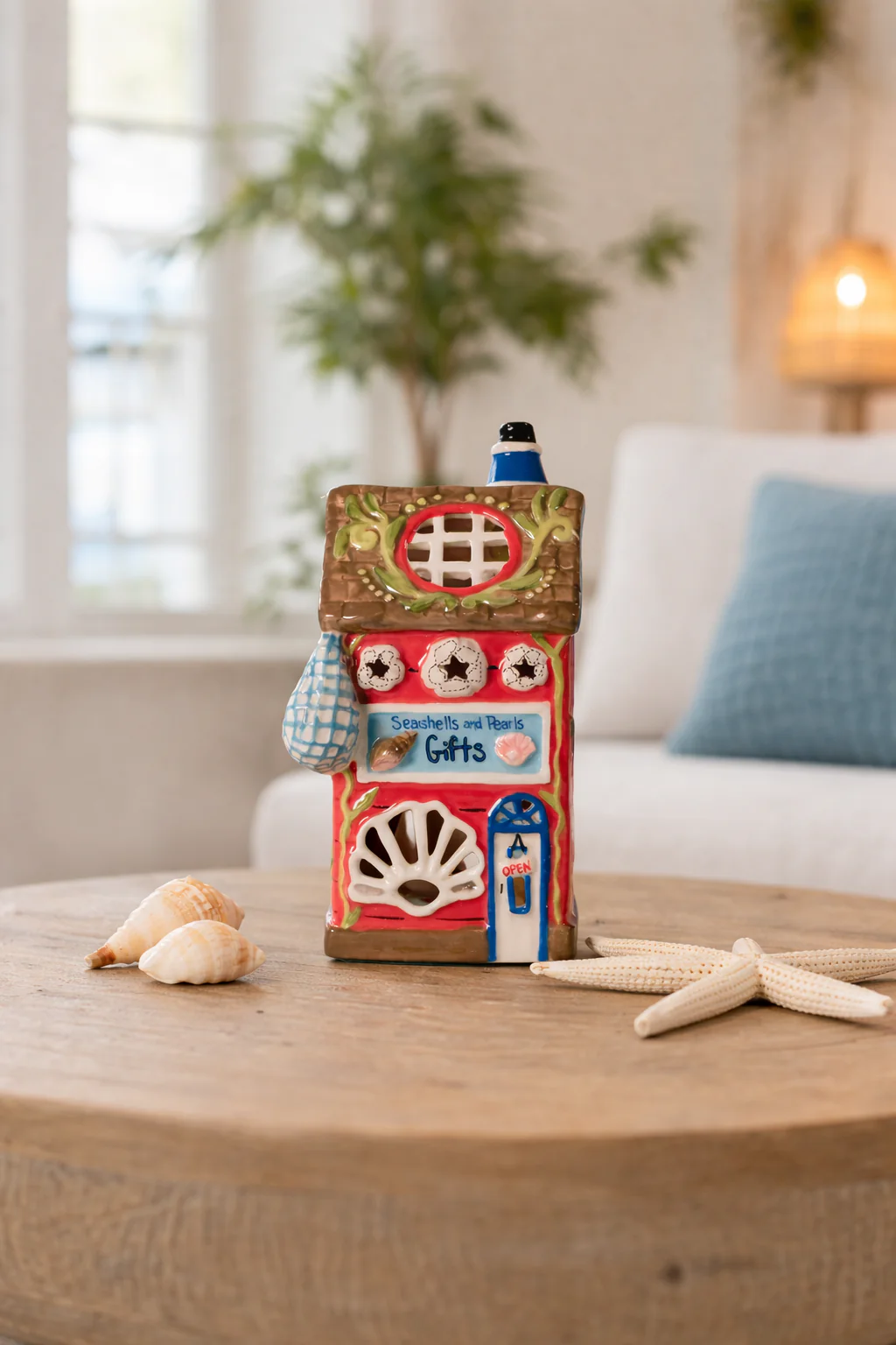 Seashells and Pearls Gift Candle House - Image 2