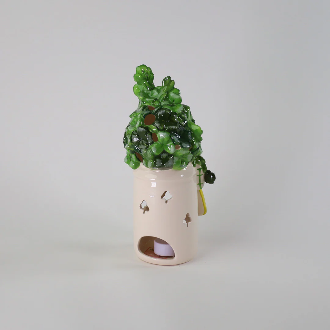 SHAMROCK JAR TEALIGHT HOLDER - Image 2