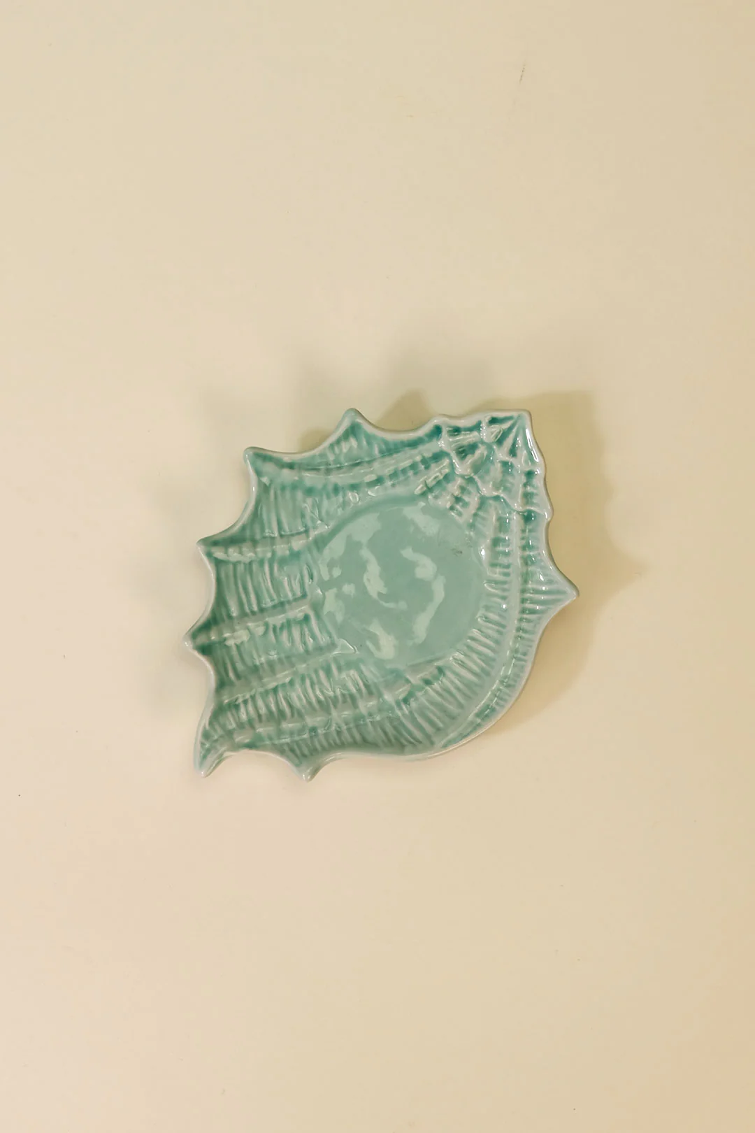 Shell Figural Cup & Saucer Blue - Image 7