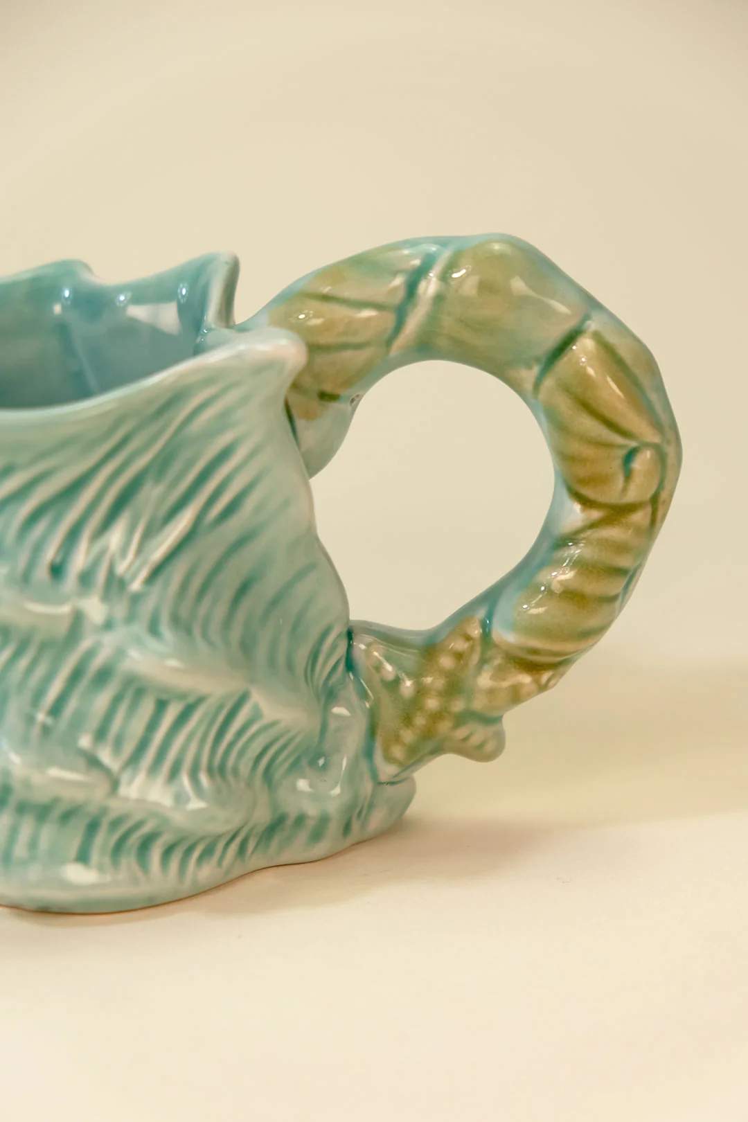 Shell Figural Sugar & Creamer Set Blue - Image 14