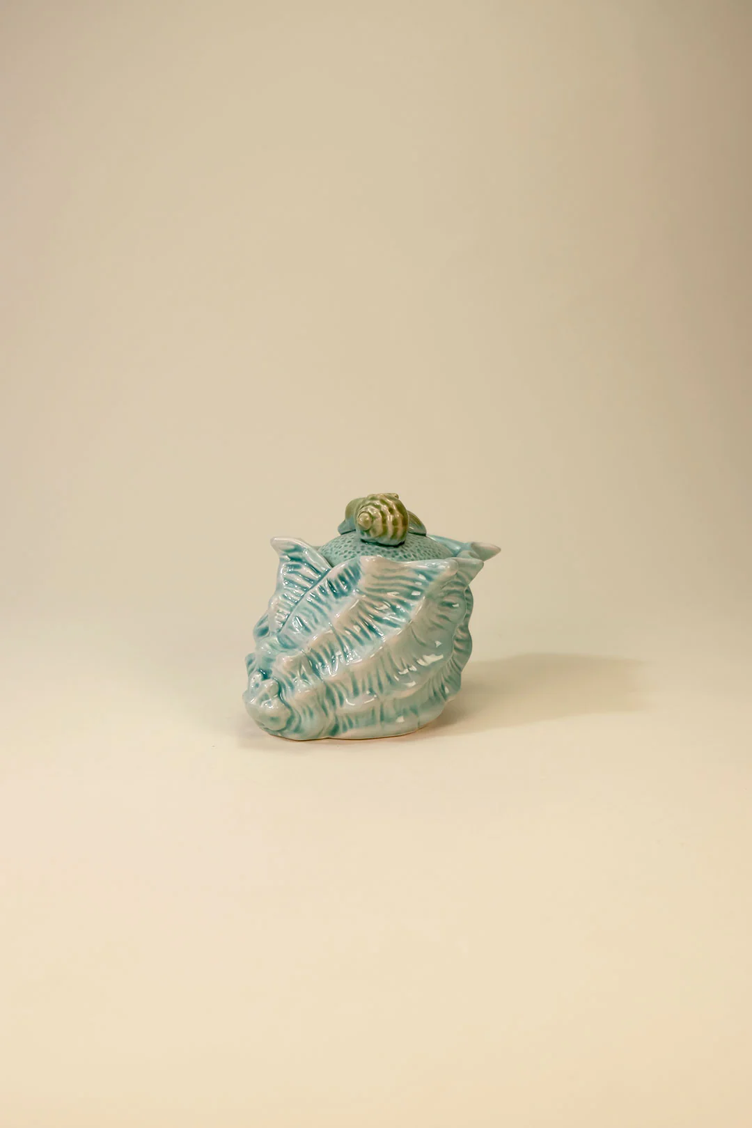 Shell Figural Sugar & Creamer Set Blue - Image 3