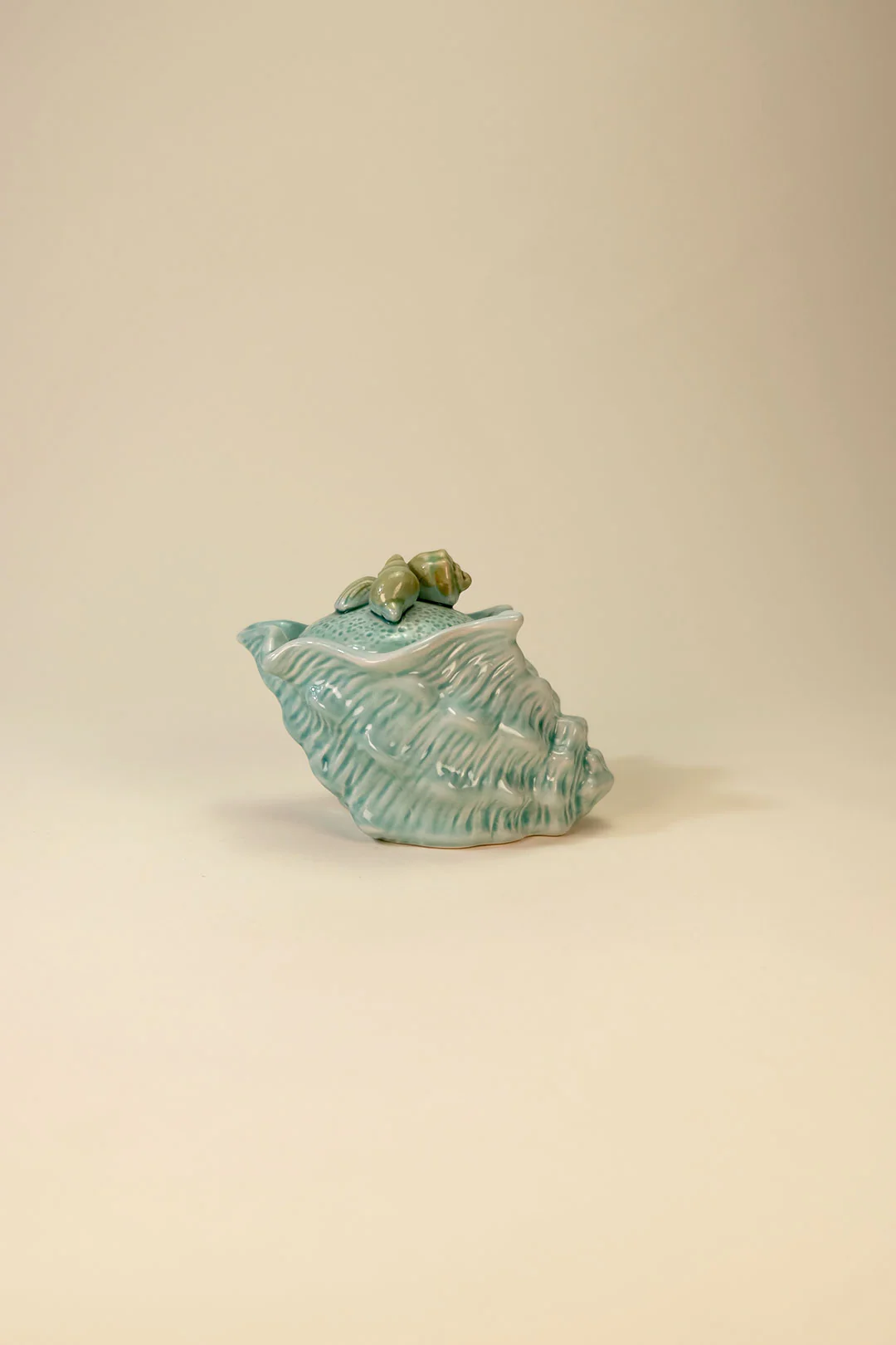 Shell Figural Sugar & Creamer Set Blue - Image 4