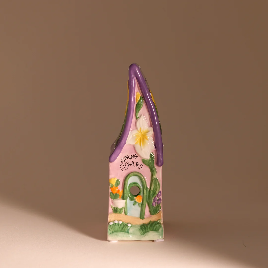 Spring Flowers Candle House