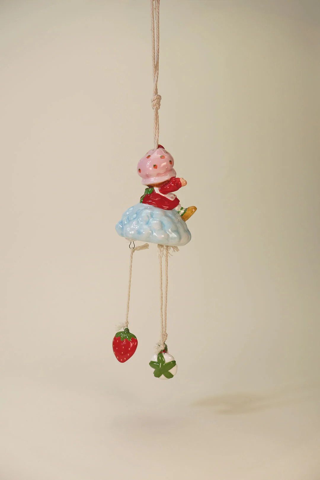 Strawberry Shortcake Glide on a Cloud Wind Chime - Image 3