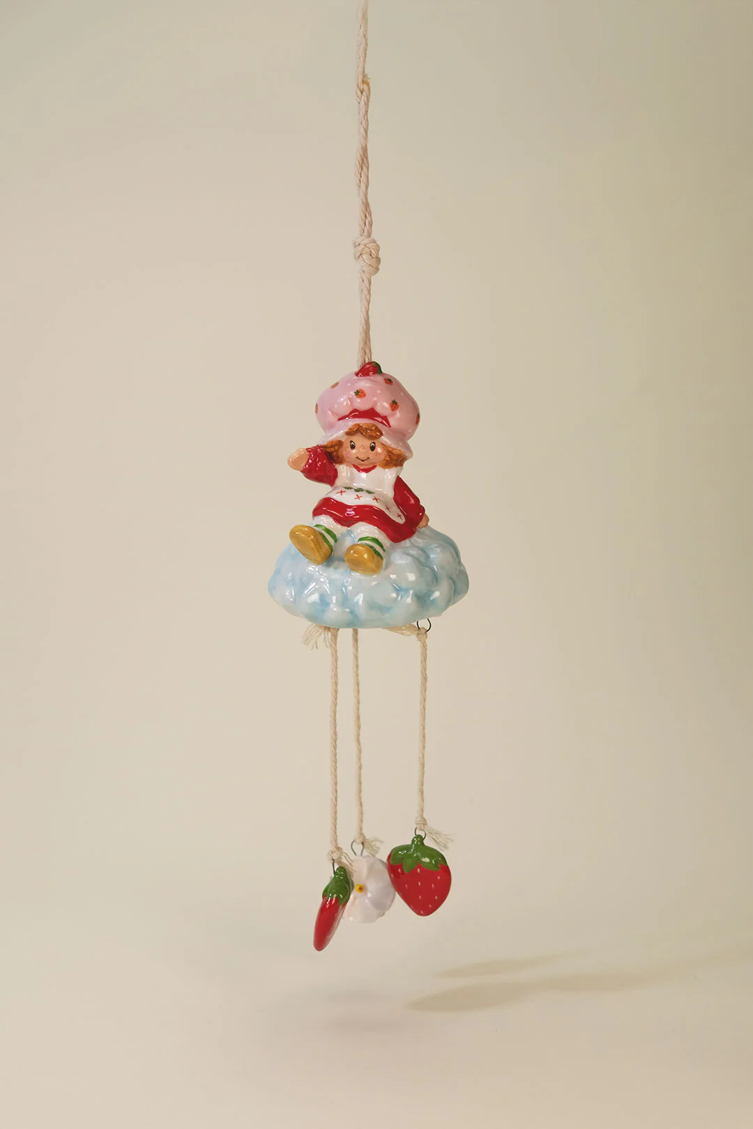 Strawberry Shortcake Glide on a Cloud Wind Chime - Image 4