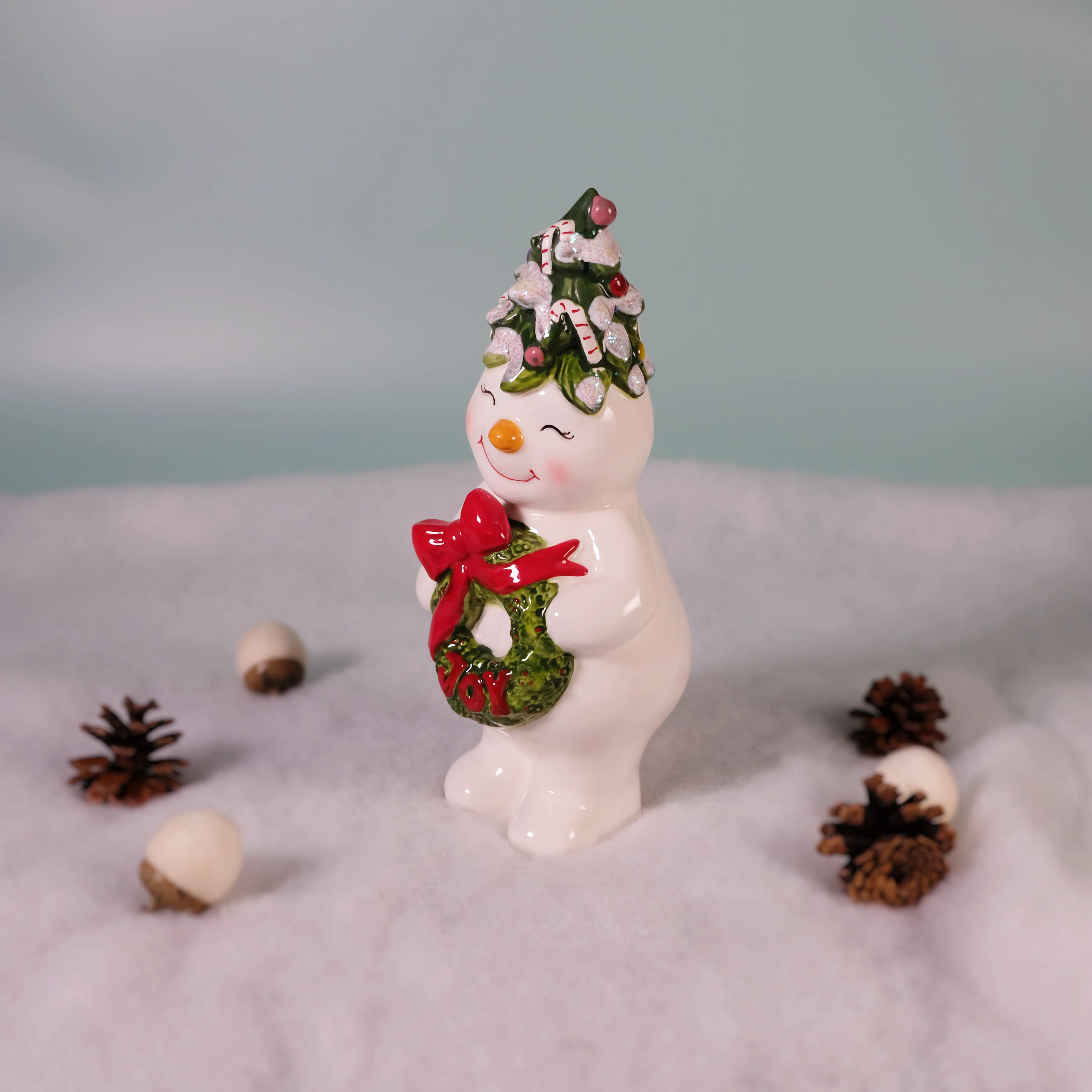 Vintage Snowman Figurine - Image 2